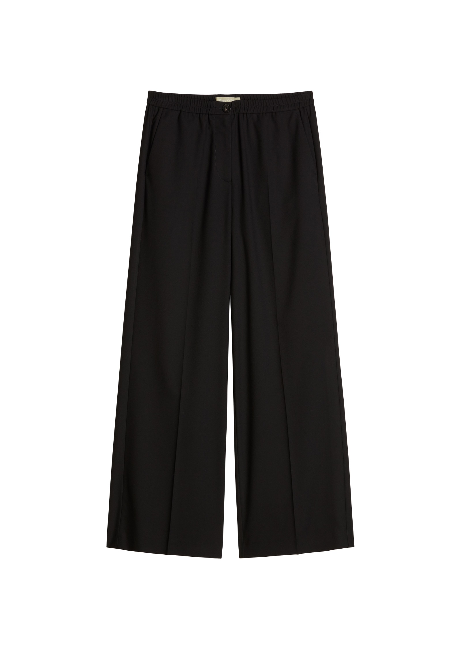 Marc O'Polo Stoffhose »MARGO WIDE«  in Woll-Optik, Wide Fit