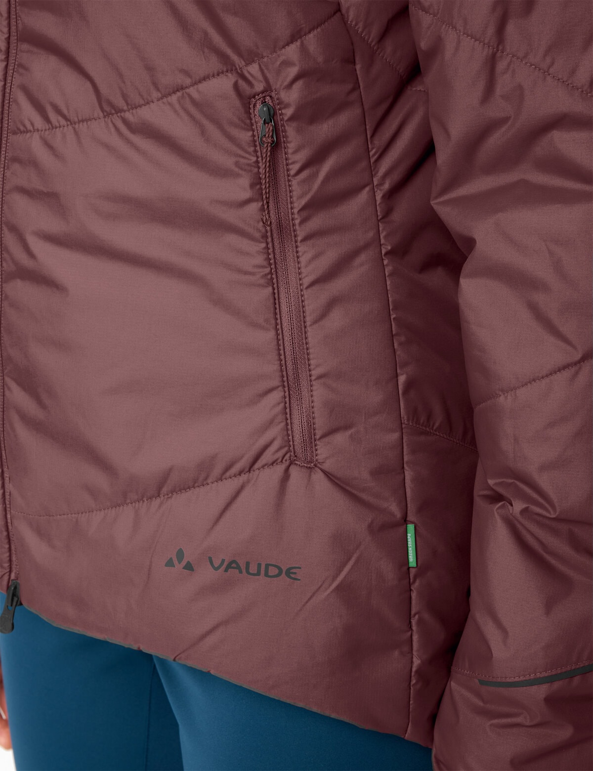 VAUDE Fahrradjacke »WOMEN'S WINTRY INSULATION JACKET« sportlicher Stil, mit PrimaLoft®-Wattierung, hoher Stehkragen