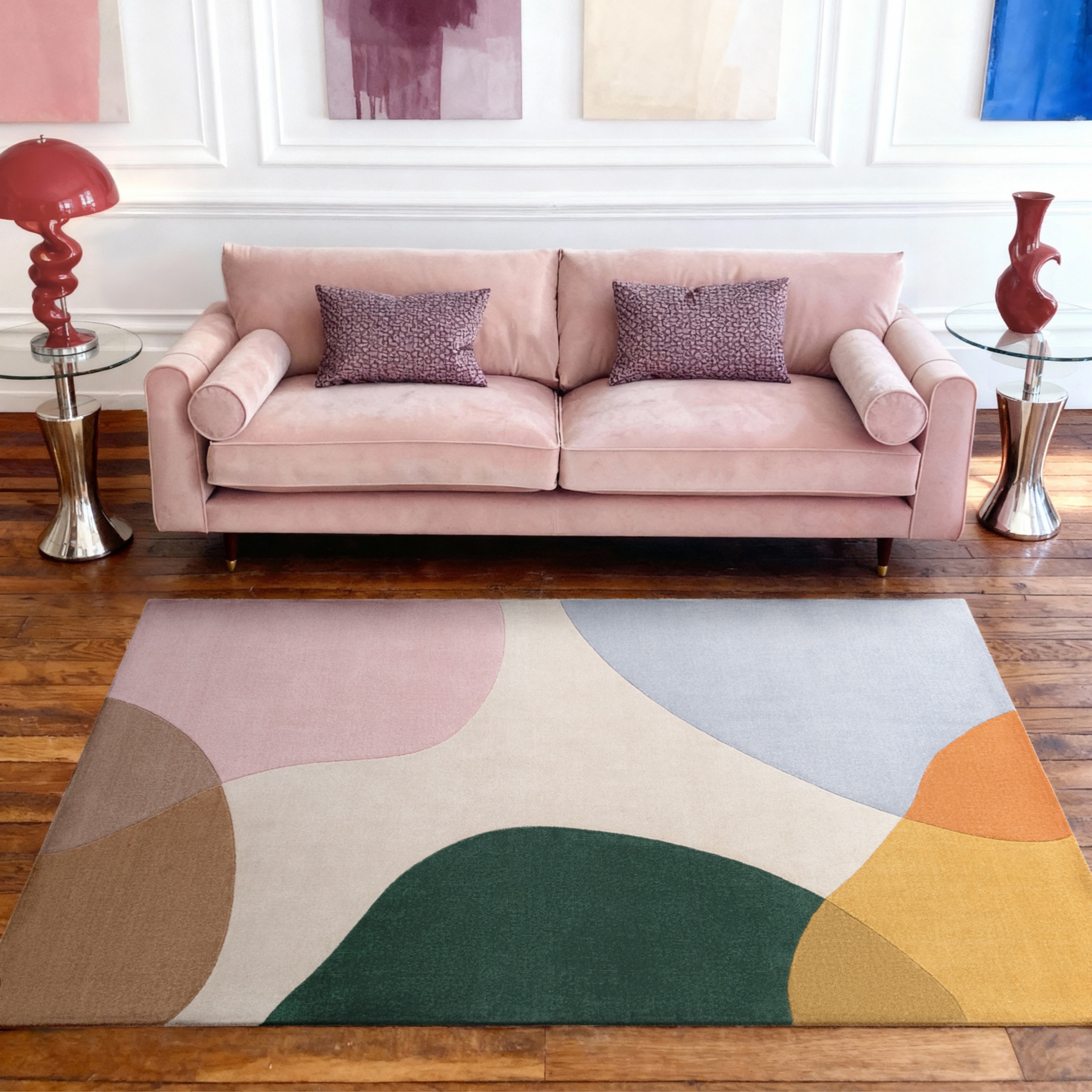 Ted Baker Wollteppich »Clarissa , auch in rund« 11 mm Höhe Wolle, Abstrakt, Natur, Wohnzimmer, Schlafzimmer, Modern, Geometrisch