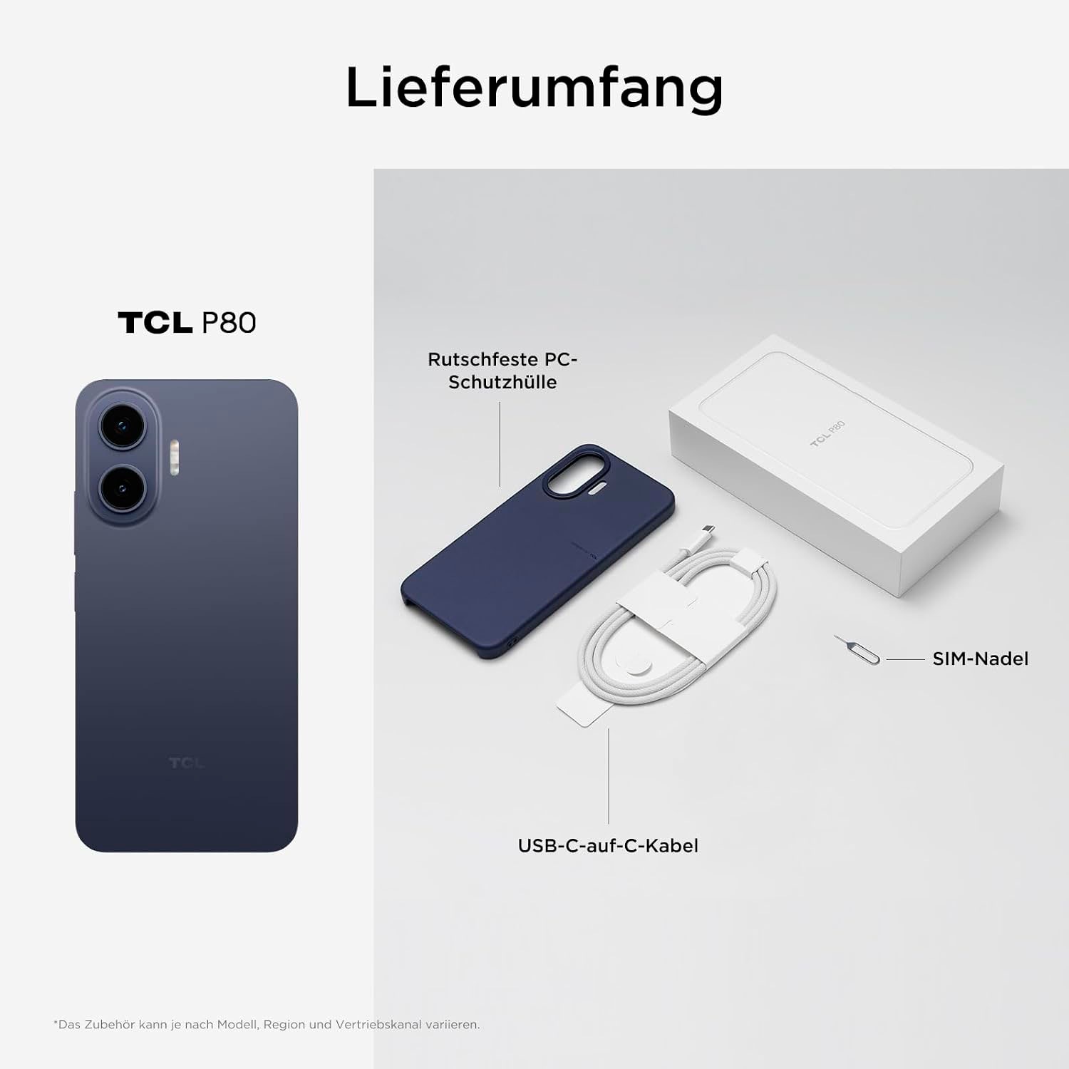TCL Smartphone »P80« or ensoleillé