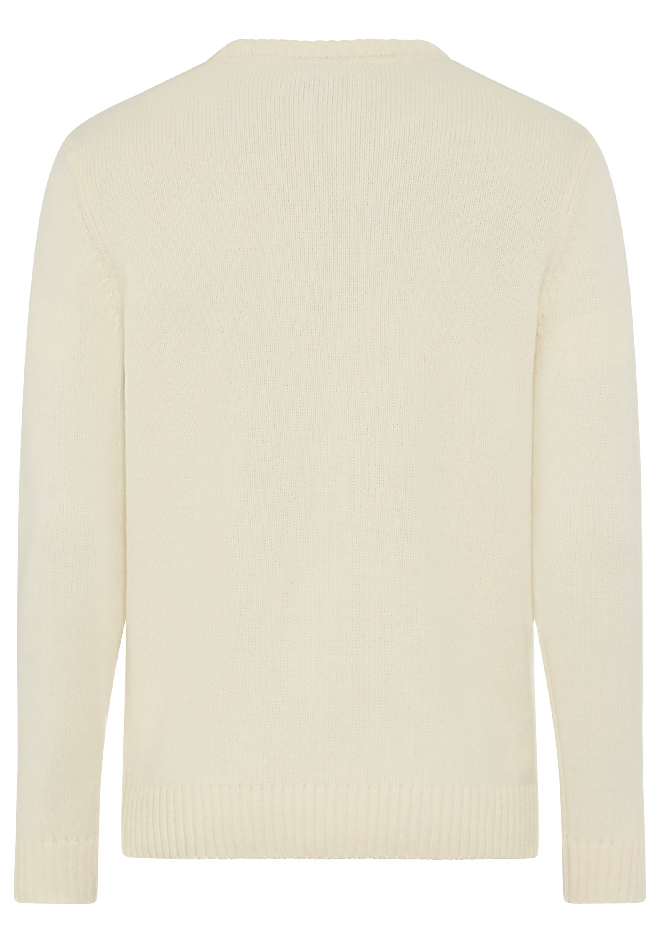 Man's World Pull à col rond »Neue Kollektion! Zeitlos & vielseitiger Basic Style« melierte Optik ,weicher Griff, Perfekt für die kältere Jahreszeit