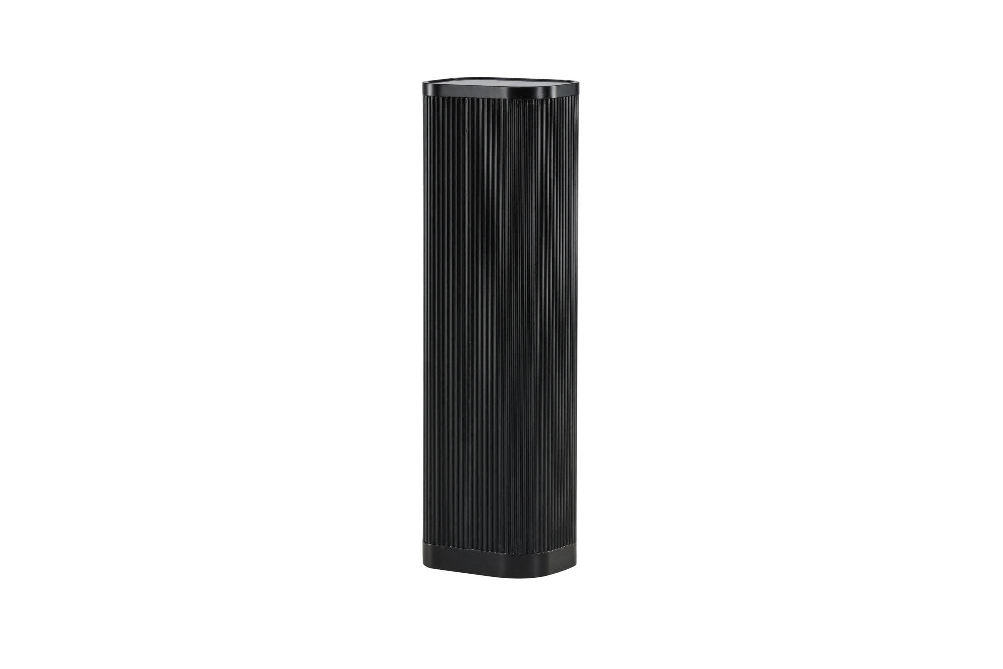 Venture Home Table d'appoint »Lenox, hoher schmaler Beistelltisch in elegantem Schwarz, 30 × 24 cm« Table d'appoint, MDF, laque PU, étroite, très haute, urbaine