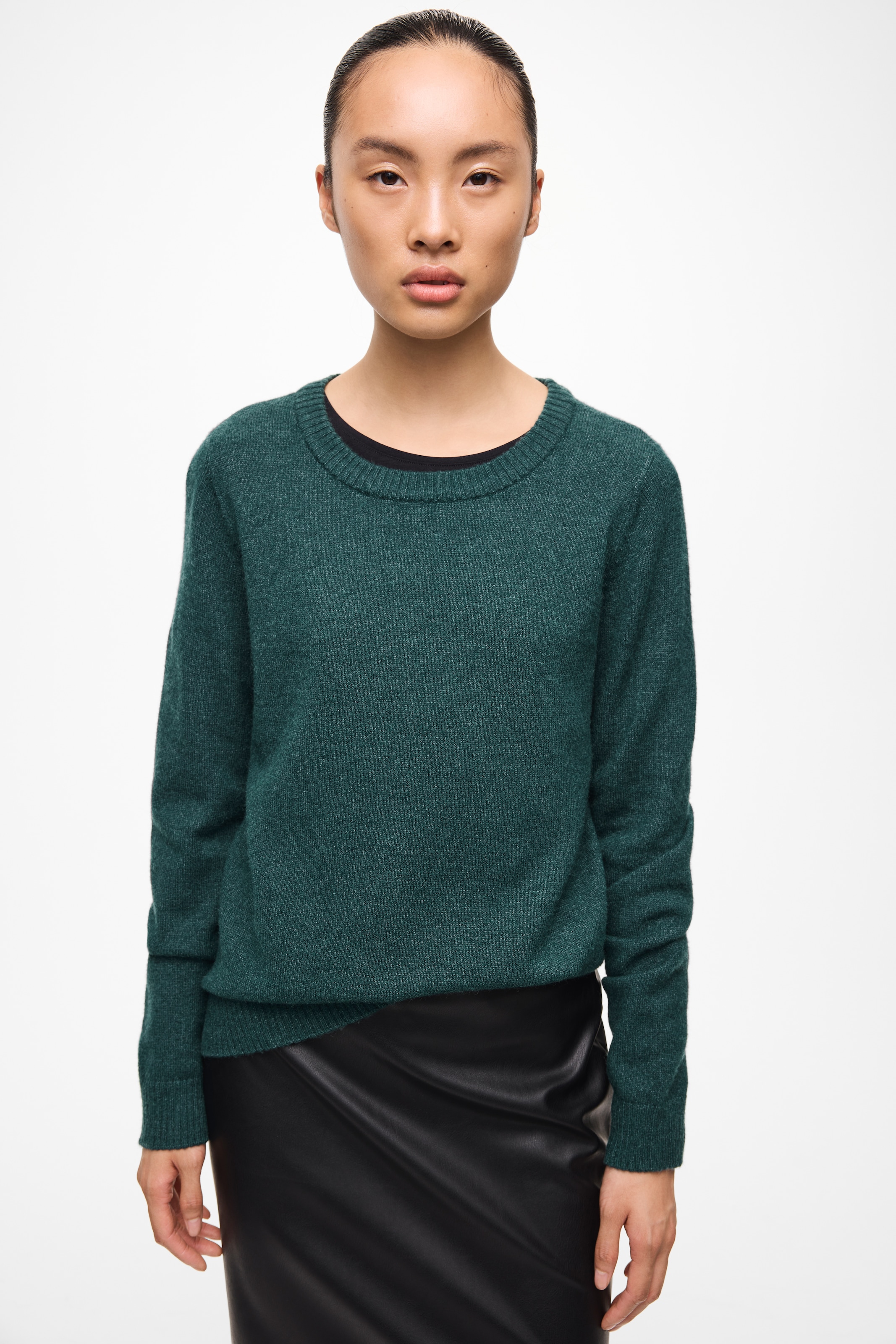 Vila Rundhalspullover »VIRIL O-NECK L/S  KNIT TOP - NOOS« Viskosemischung, regular fit