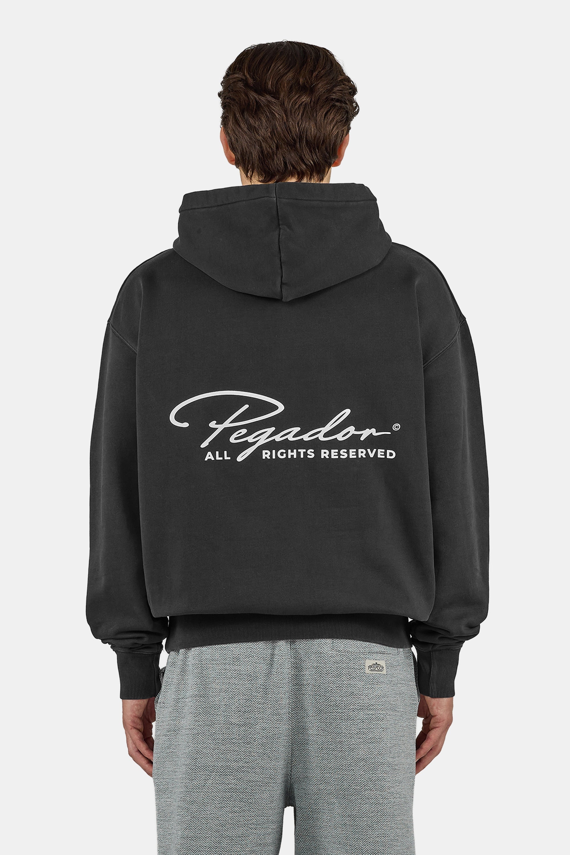 PEGADOR Sweat à capuche »Pike Oversized Hoodie«, mélange de coton, oversize

