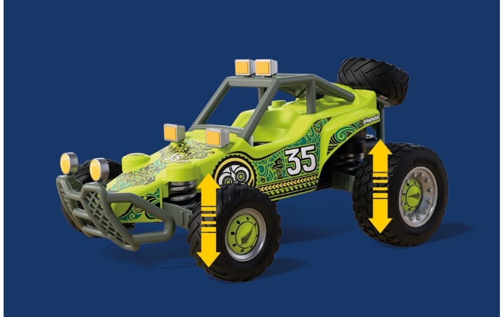 Playmobil® Konstruktions-Spielset »Offroad Buggy  (72063), City Action« Made in Europe