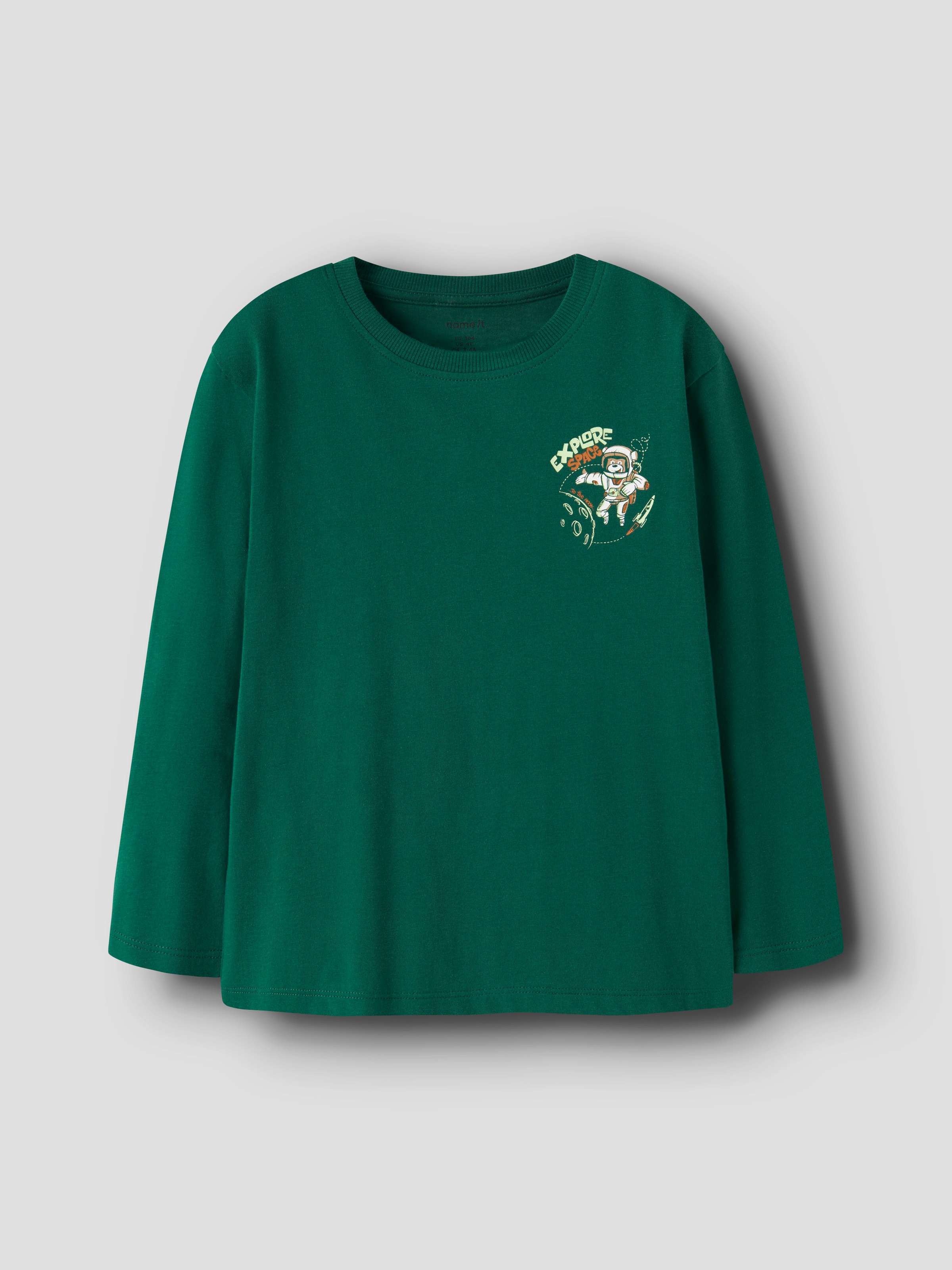 Name It Langarmshirt »NMMVELIX LS NREG TOP« Baumwolle, regular fit