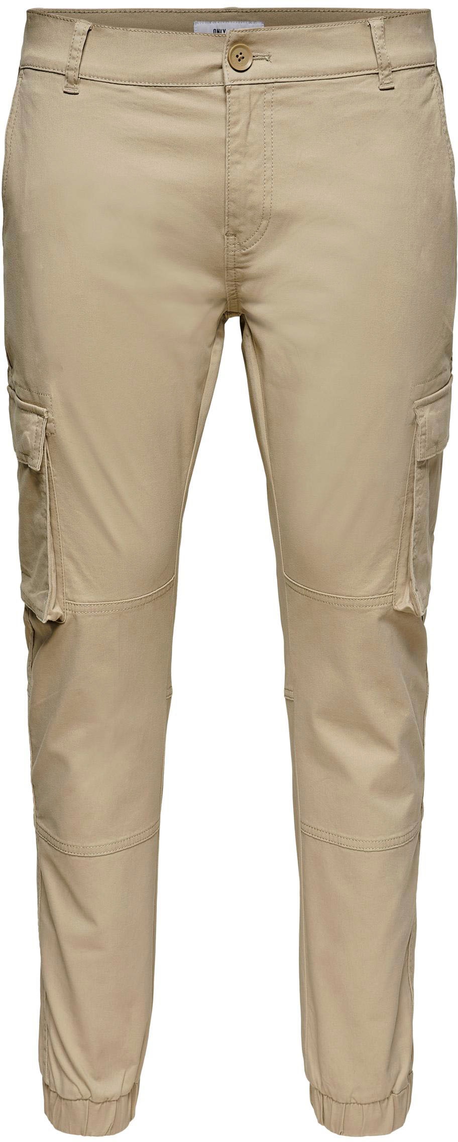 ONLY & SONS Pantalon cargo »ONSCAM STAGE CARGO CUFF LIFE 6687 NOOS«