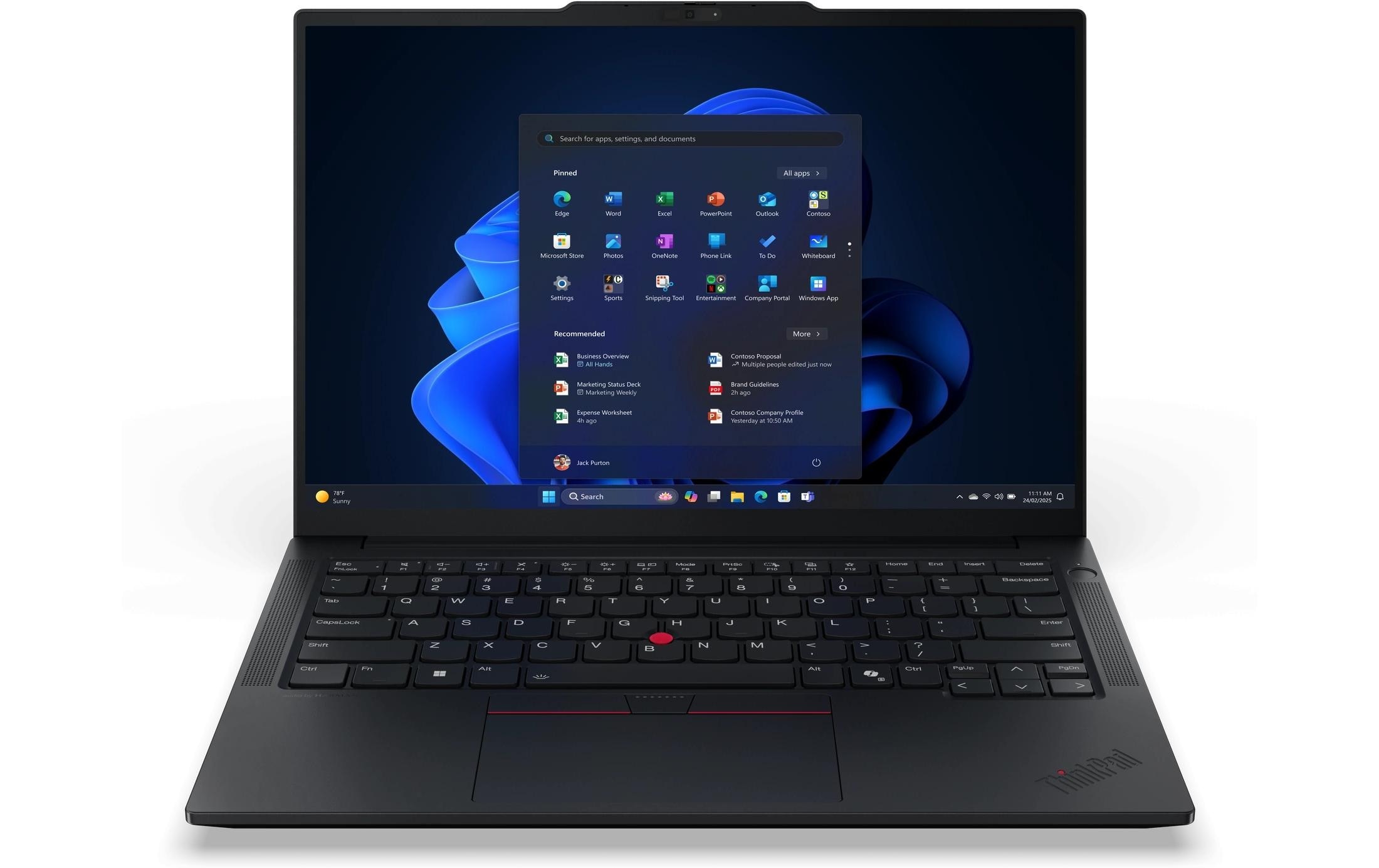 Lenovo Ordinateur portable »ThinkPad E14 Gen 7 (Intel) Copilot+ PC« / 14 ″