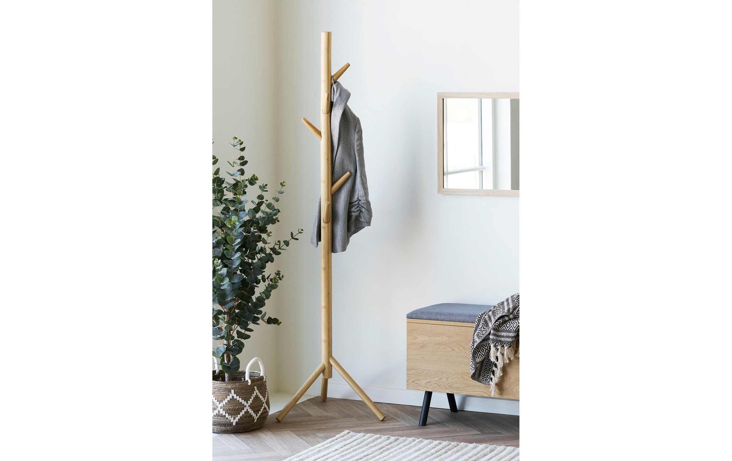 House Nordic Garderobenständer »Wanaka Coat Rack 50 x163 cm«