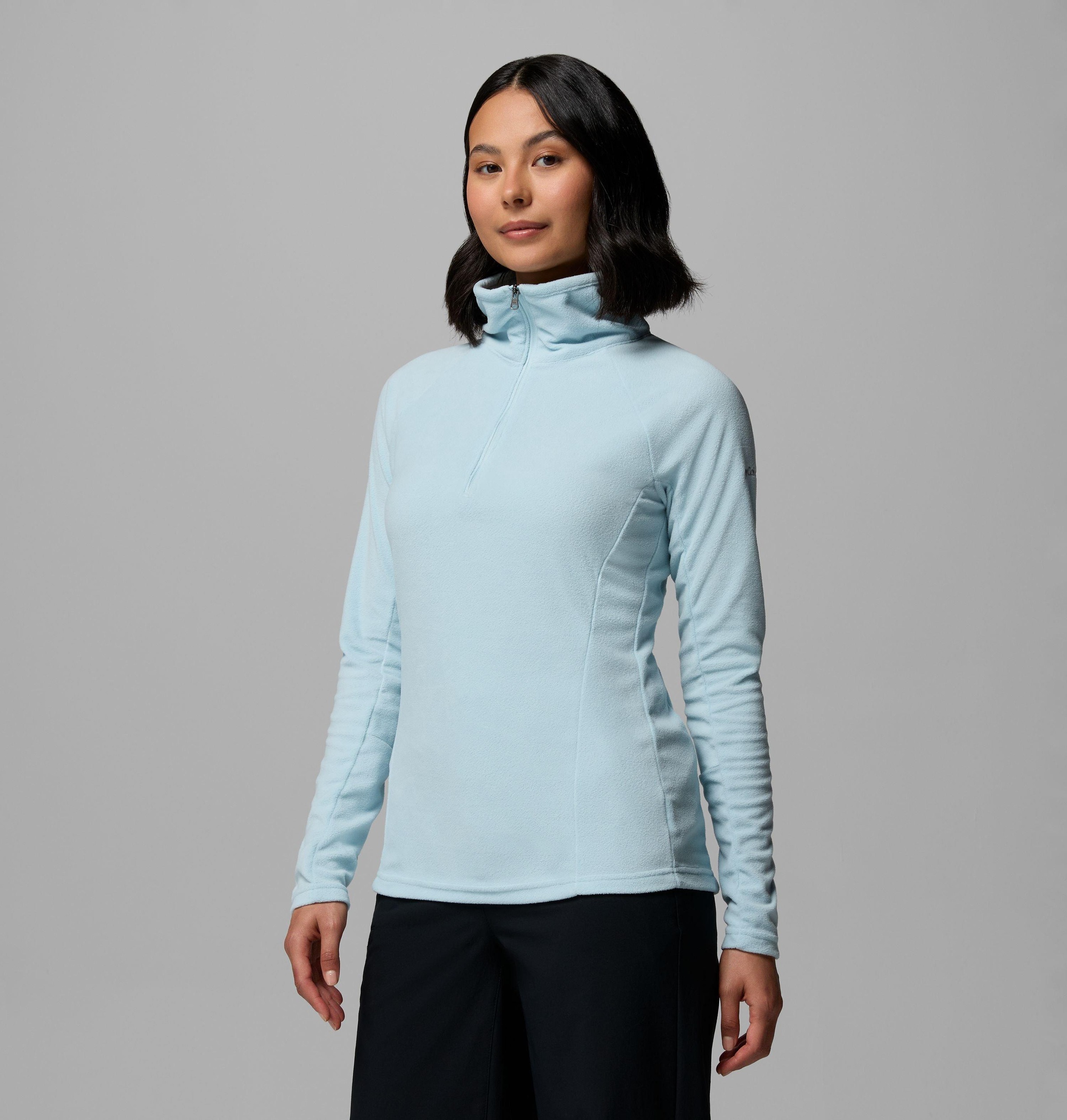 Columbia T-shirt en polaire »Glacial IV 1/2 Zip« déperlant, coupe-vent, respirant, à séchage rapide