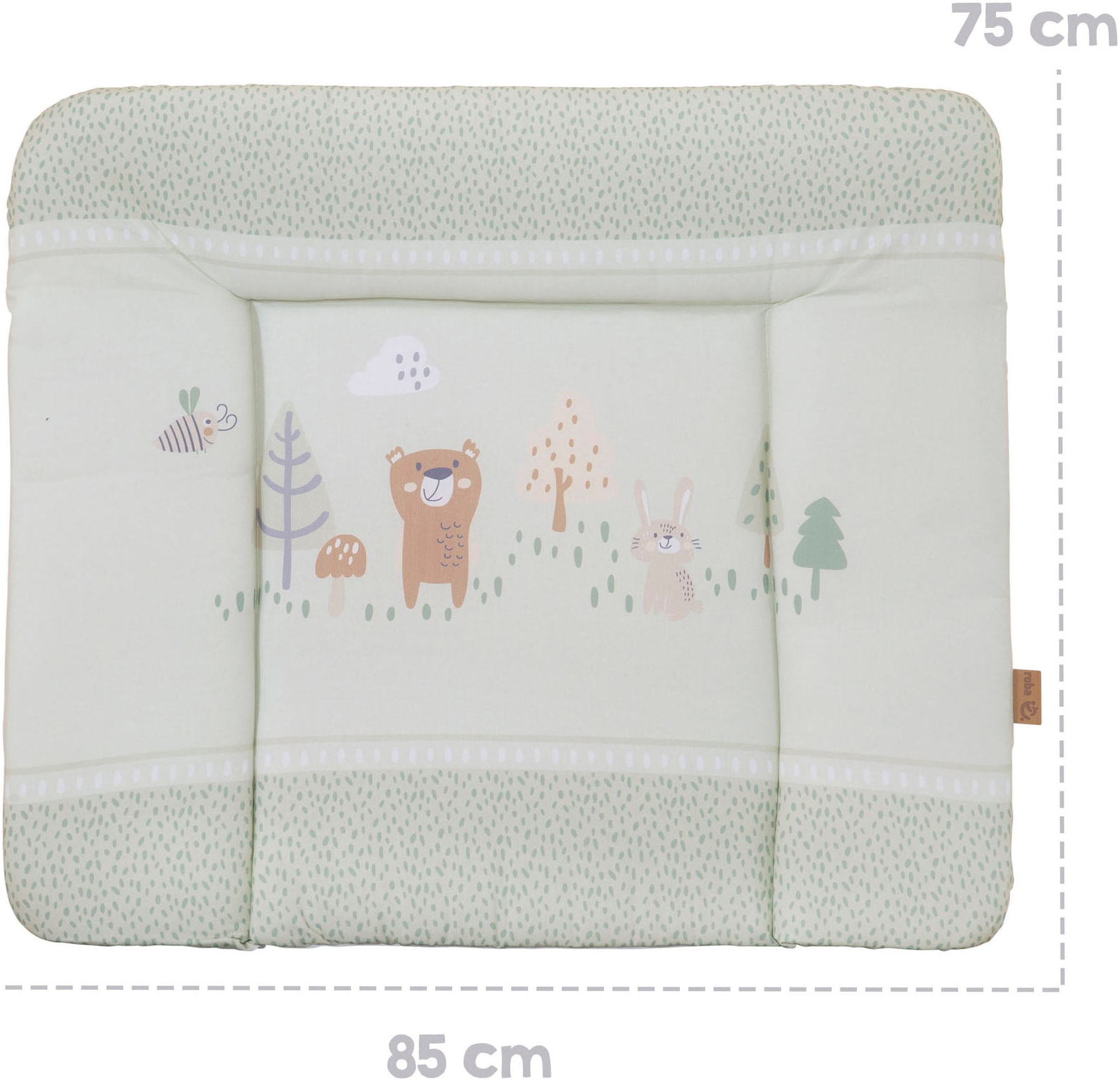 roba® Matelas à langer »85 x 75 cm«