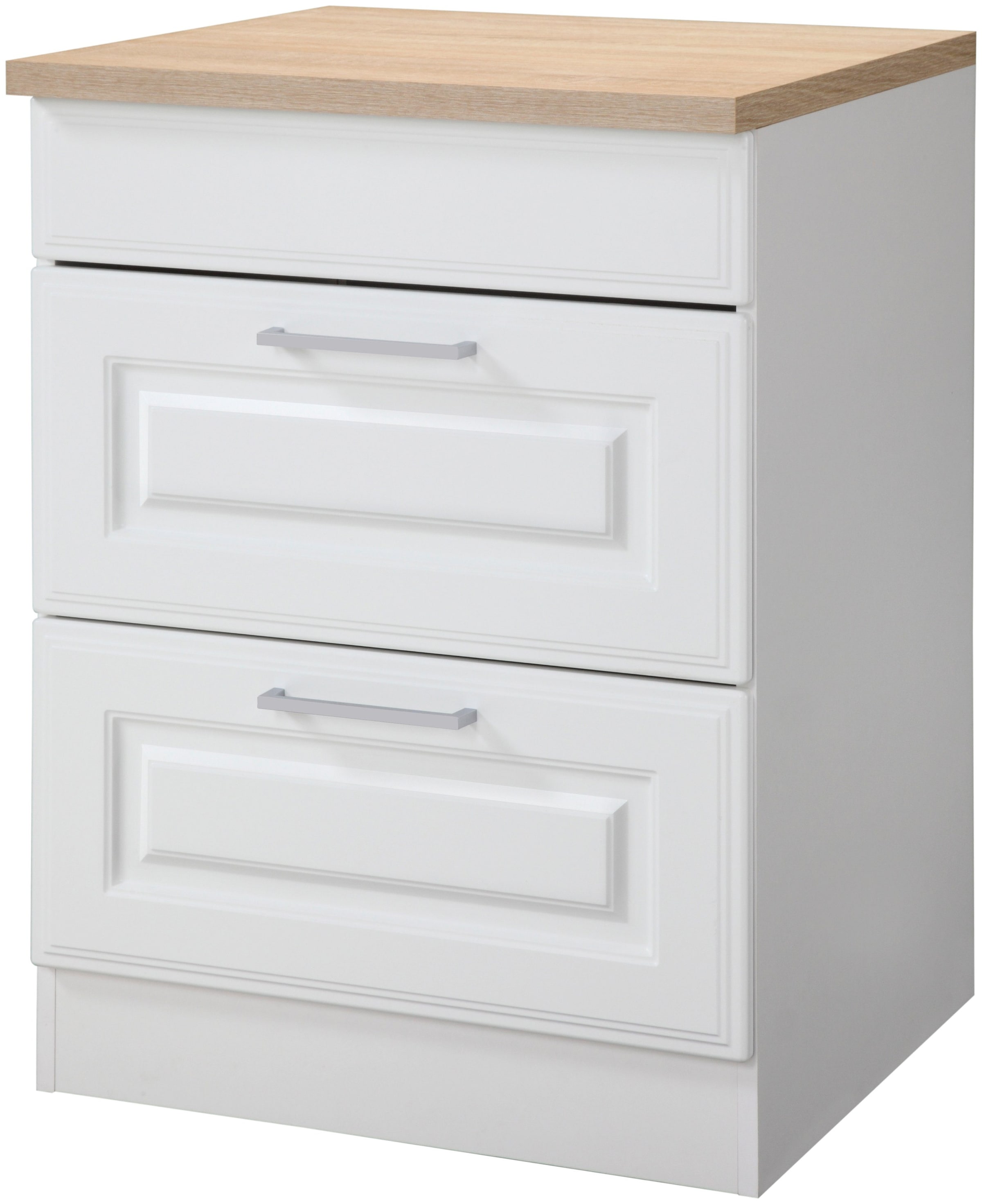 KOCHSTATION Armoire d'encastrement pour table de cuisson »KS-Stockholm« façades MDF de haute qualité