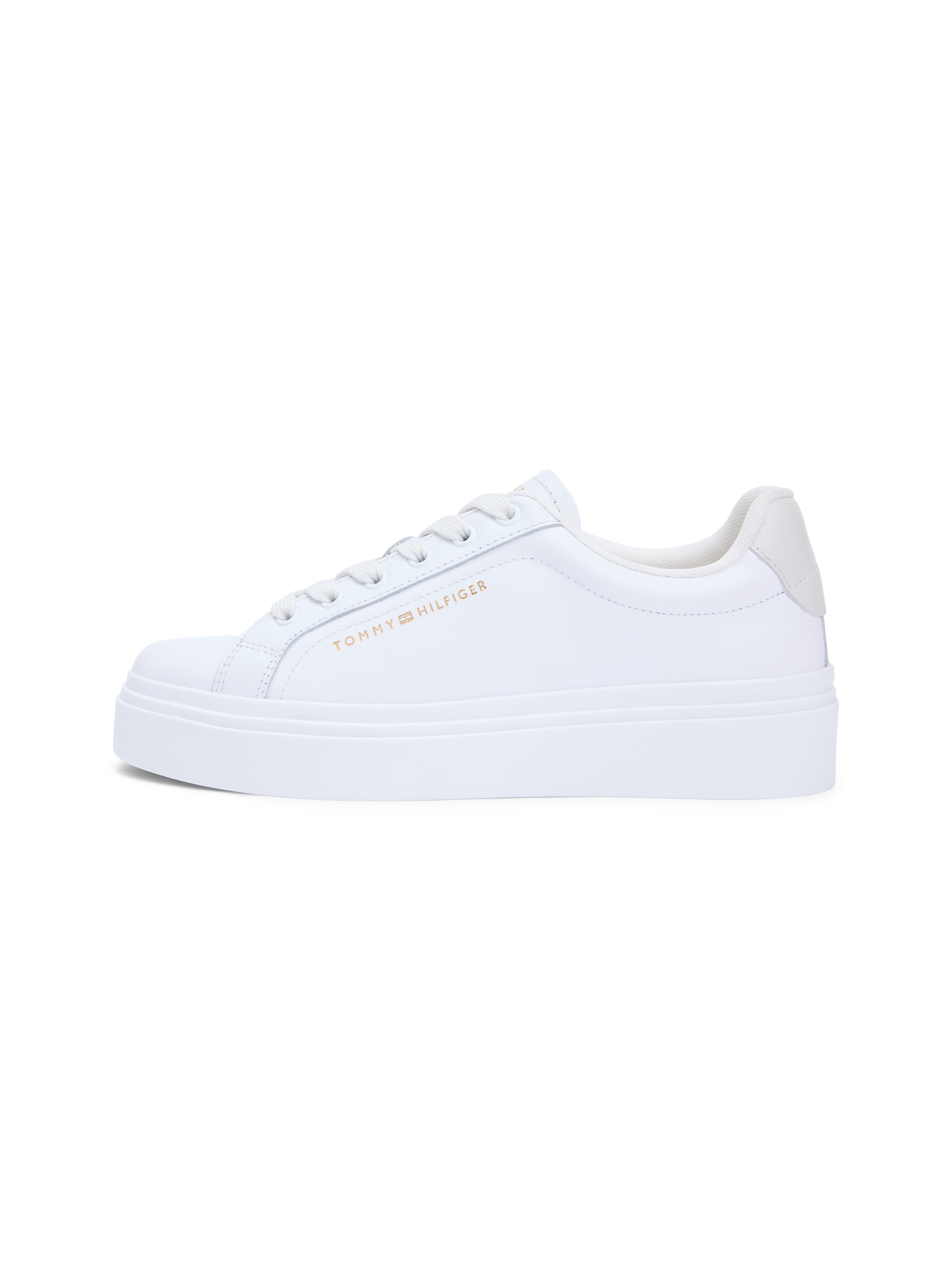 Tommy Hilfiger Plateausneaker »TH CHIC CUPSOLE PLATFORM«  Freizeitschuh, Halbschuh, Schnürschuh mit Ziernähten