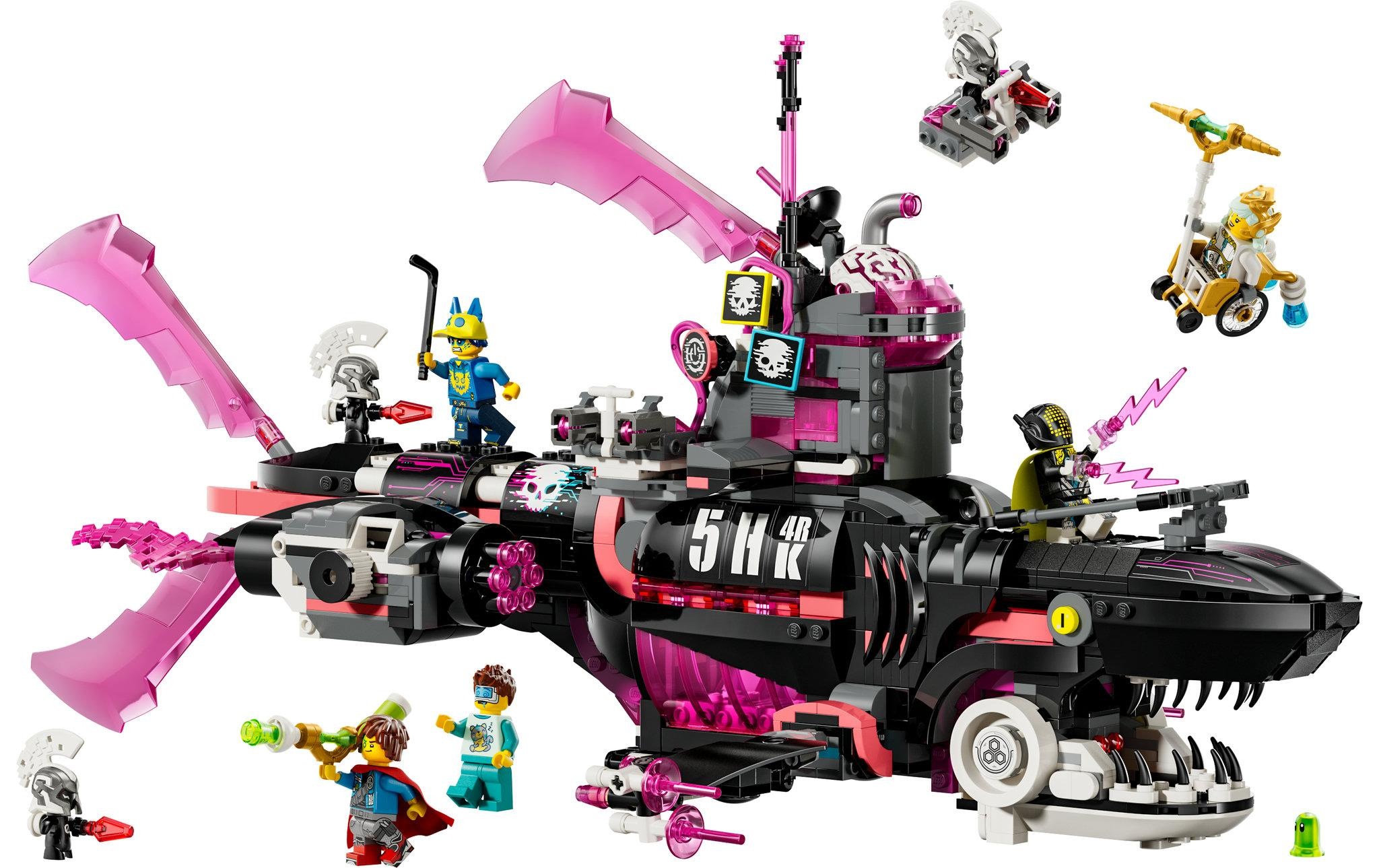 LEGO® Spielbausteine »DreamZzz Albtraumhai-U-Boot 71500«