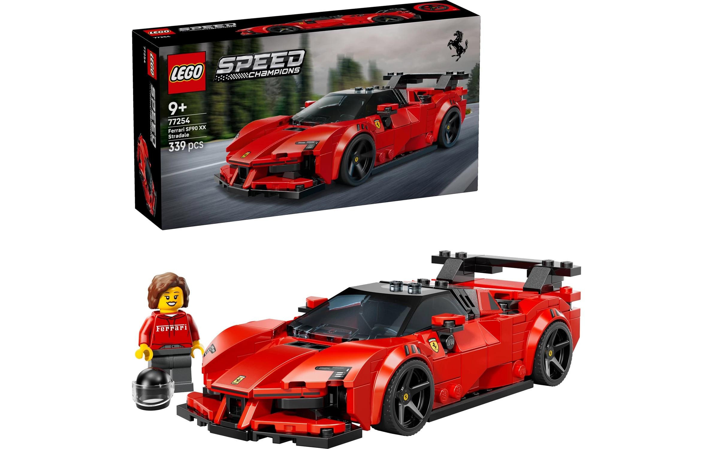   Konstruktionsspielsteine »Speed Champions Ferrari SF90 XX Stradale Sportwagen 77254« Kategorie: Fahrzeug