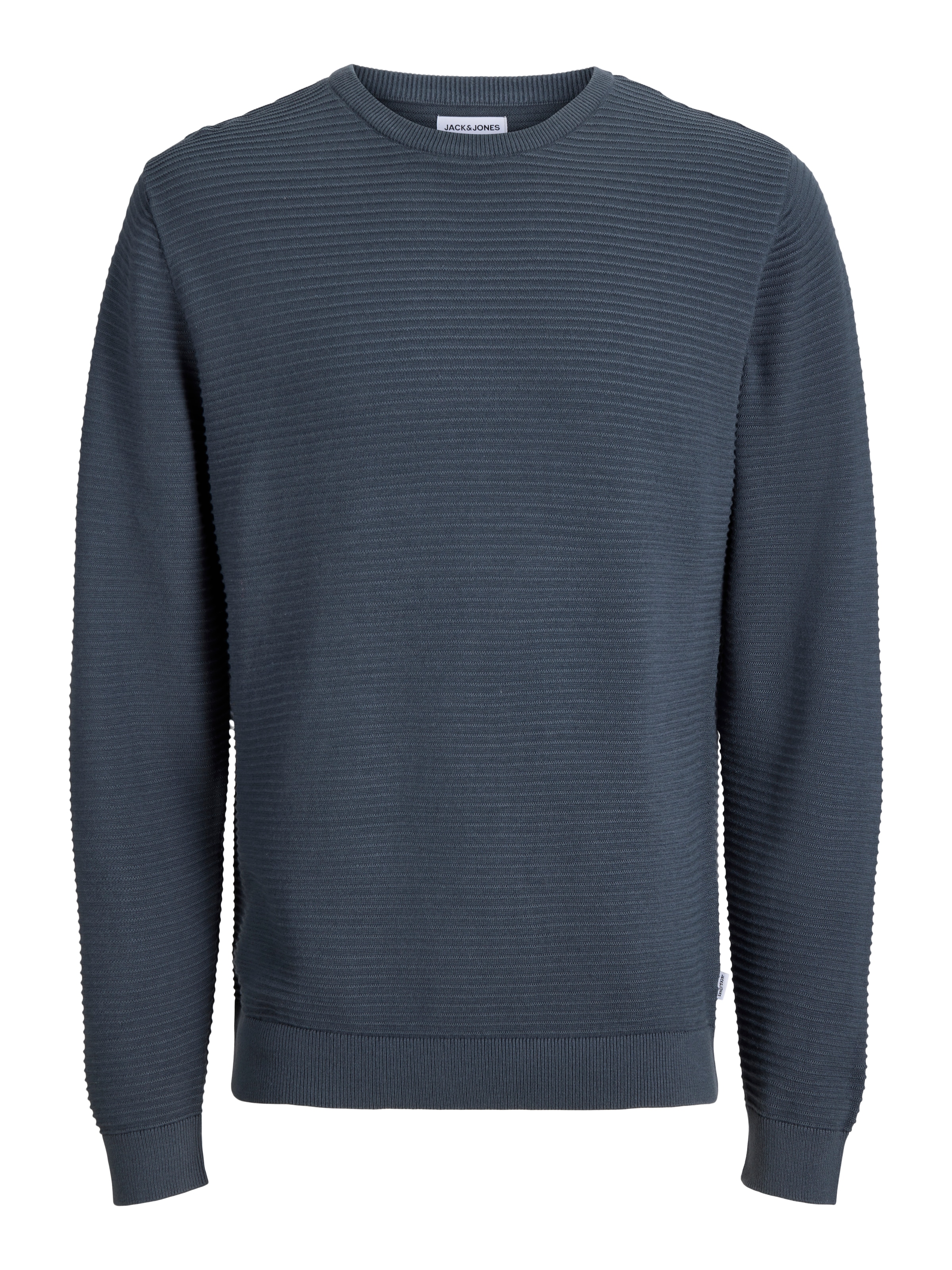 Jack & Jones Pull à col rond »JJEBRODY KNIT CREW NECK« Coton