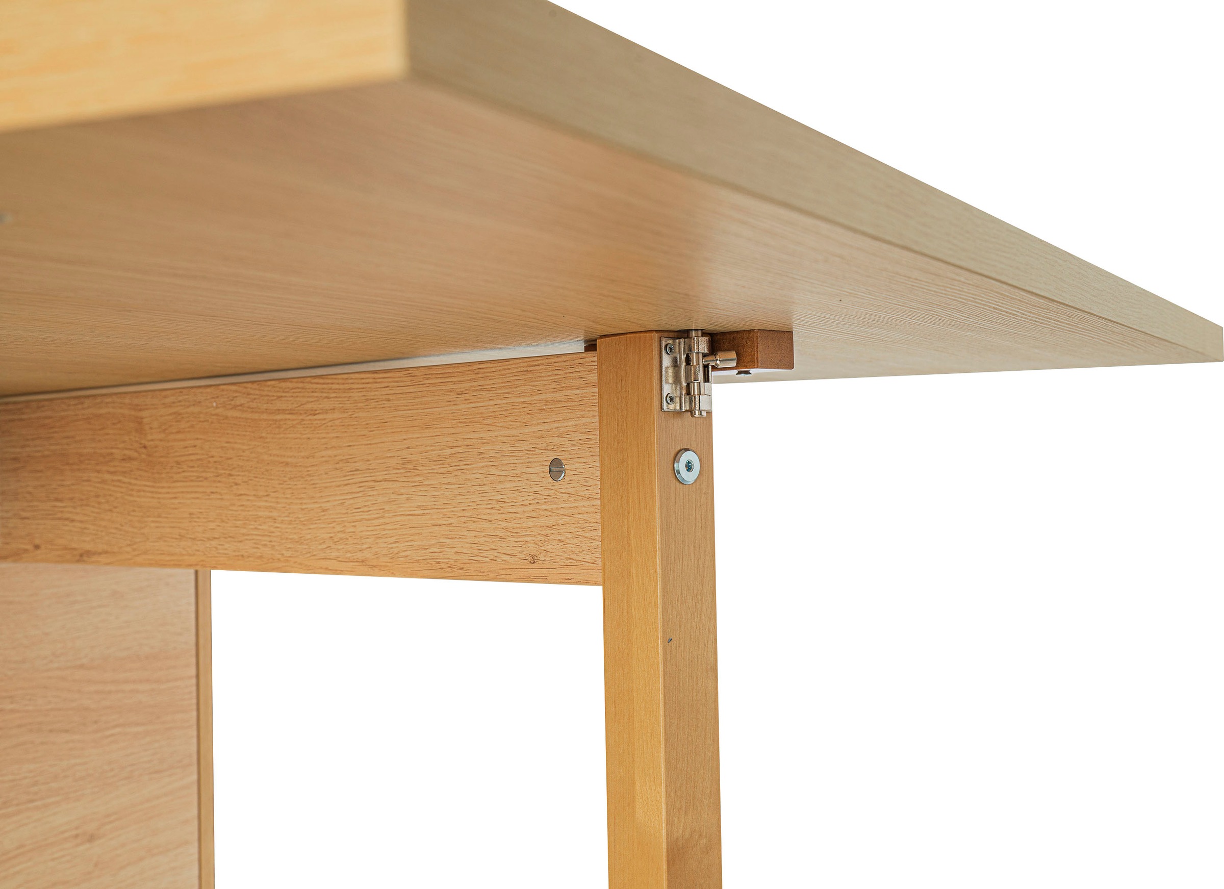 Woodman Esstisch »Jasper« mit einer rechteckigen Tischplatte und Auszugsfunktion, Breite 90 cm