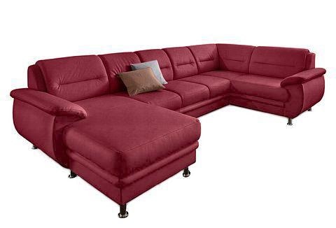 sit&more Paysage de salon »Mailand U-Form, B: 312 cm« optional Bettfunktion