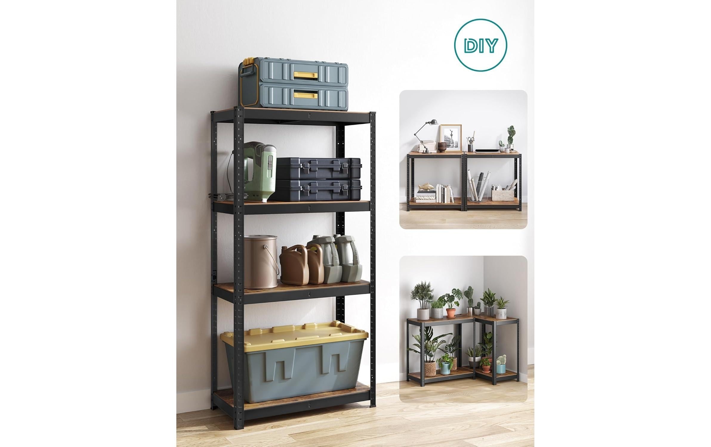 SONGMICS Regal »mit 4 Ablagen«