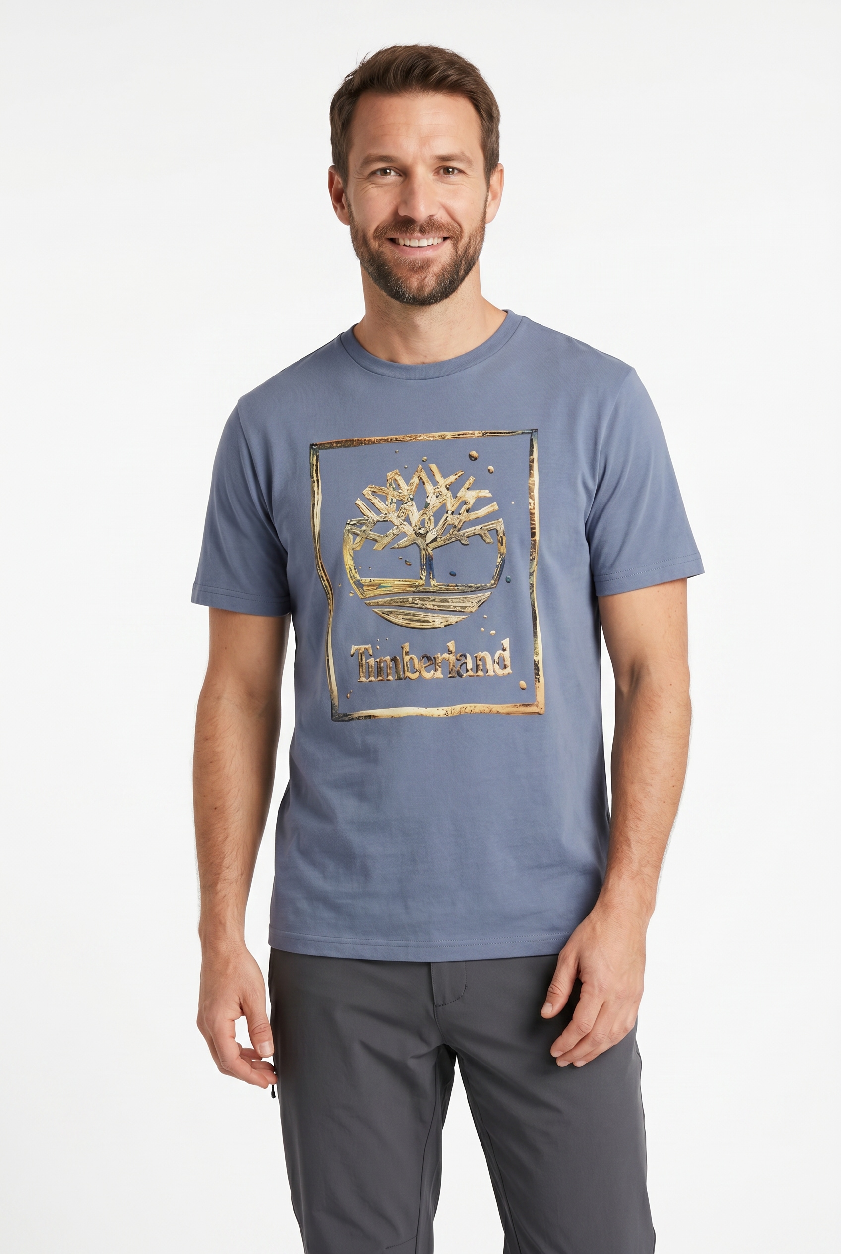 Timberland T-Shirt »Water Stack Logo Short Sleeve Tee« sportlicher Stil, für Sport- und Outdoormode, Kurzarmdesign