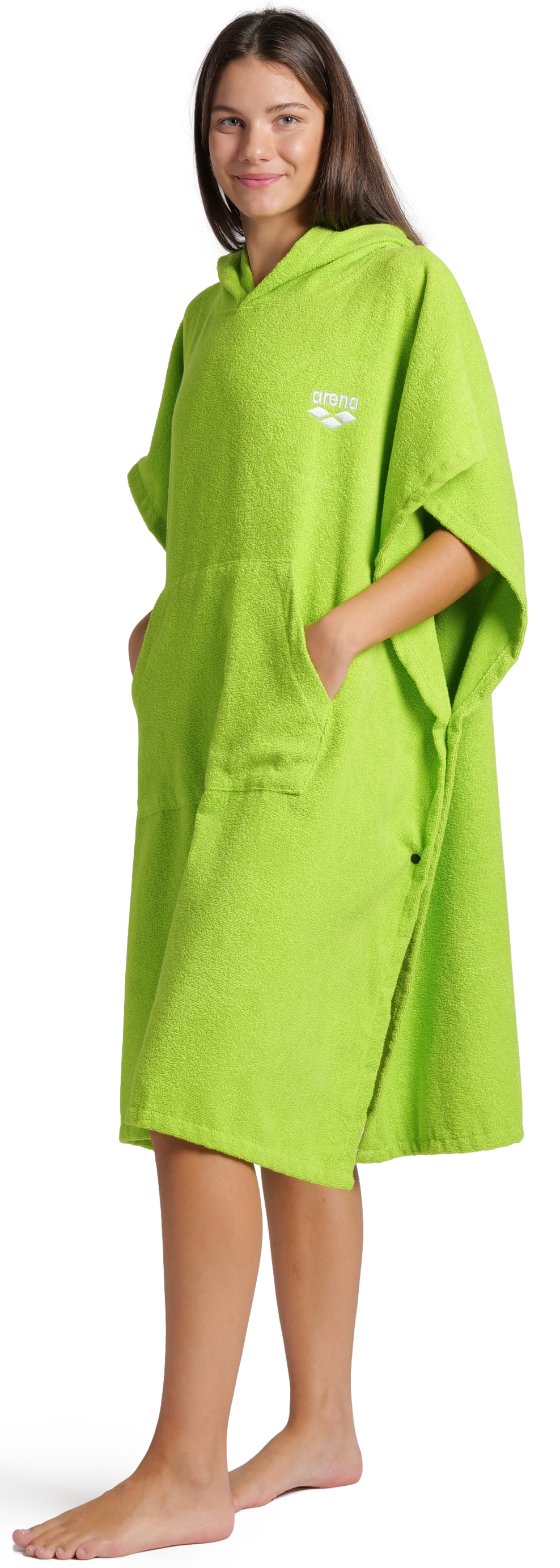 Arena Badeponcho »arena Unisex Baumwoll Poncho Bademantel« 1 Stk. Duschen, Strand, Sport, Schwimmbad, Sauna, Baumwolle, Unisex, bequem