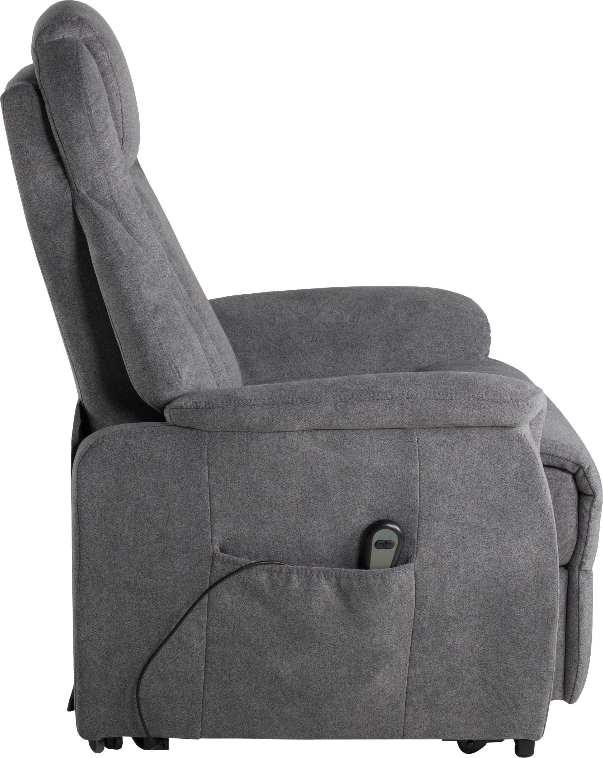 Duo Collection TV-Sessel »Toronto XXL mit elektrischer Aufstehhilfe und Relaxfunktion« bis 150kg belastbar, Taschenfederkern, Stahlwellenunterfederung