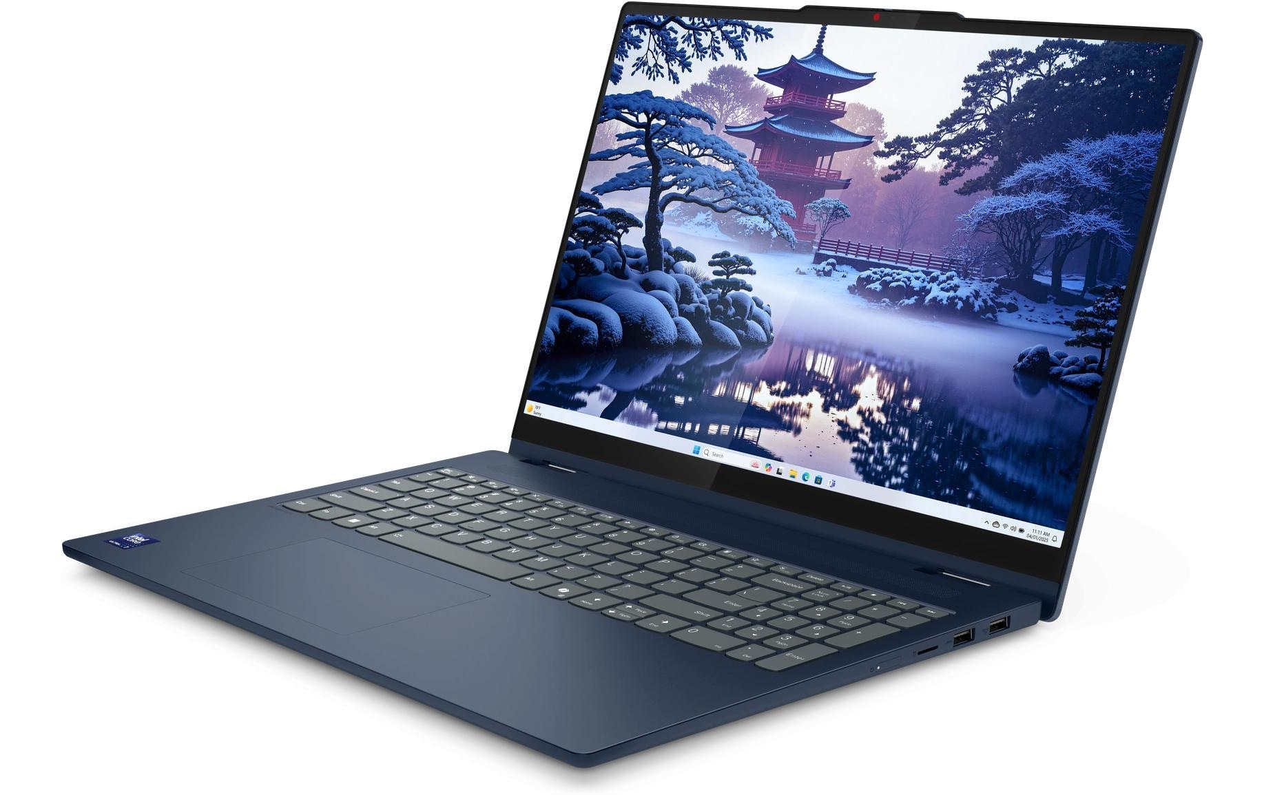 Lenovo Ordinateur portable »IdeaPad 5 2-in-1 16IAL10 (Intel)« / 16 ″ Intel Core Ultra 7 1.000 Go SSD NPU intégrée (Neural Processing Unit)