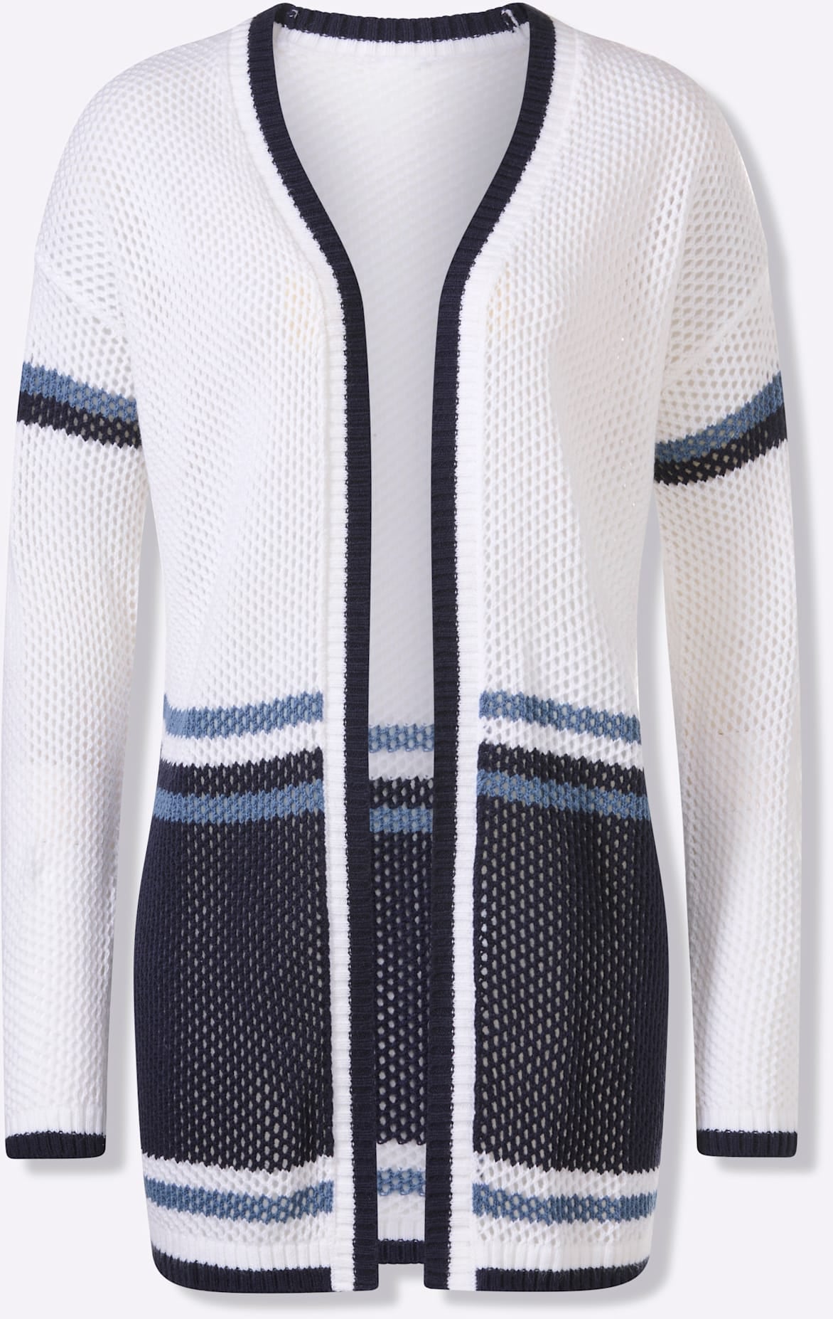 Classic Basics Veste en tricot ajouré