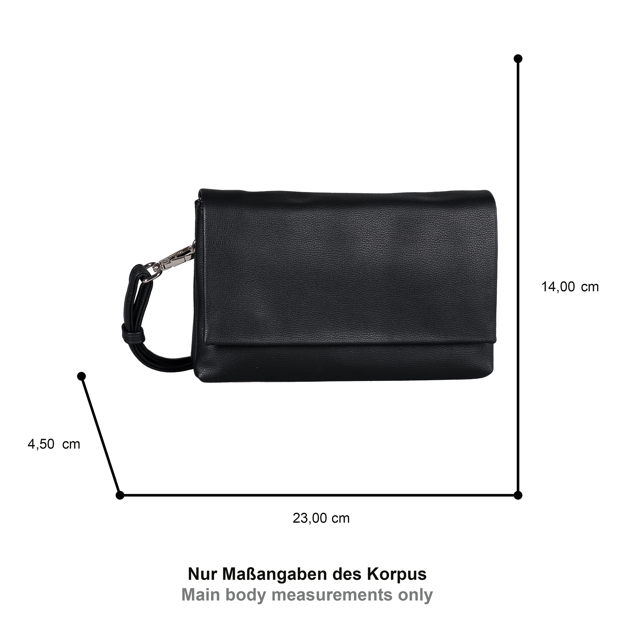 Gabor Sac de soirée »Salara« schlicht und funktional, mit 2 Kammern je nach Anlass variabel tragbar