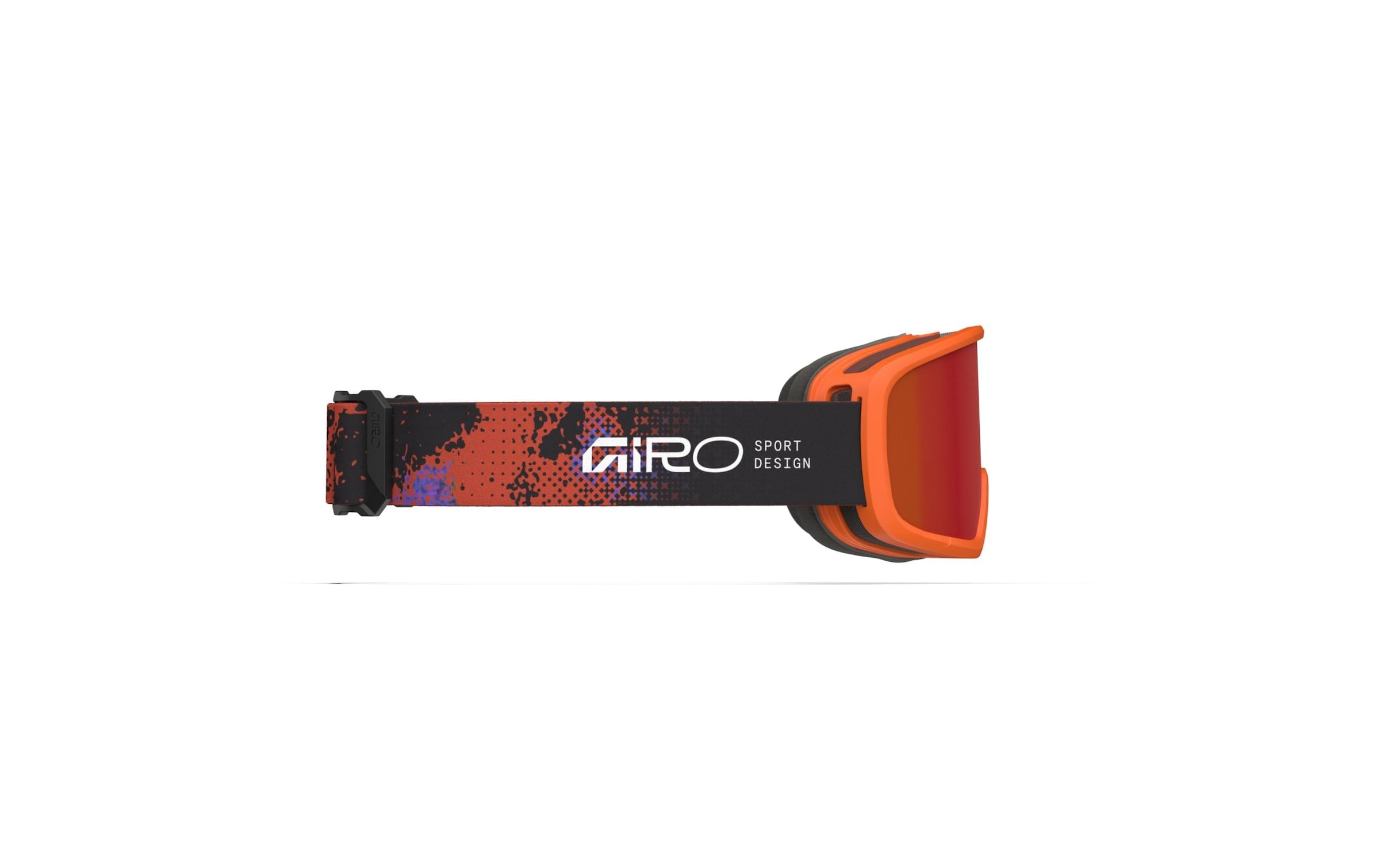 Giro Lunettes de ski »Skibrille Stomp Flash orange surge fade amber scarlet S2«