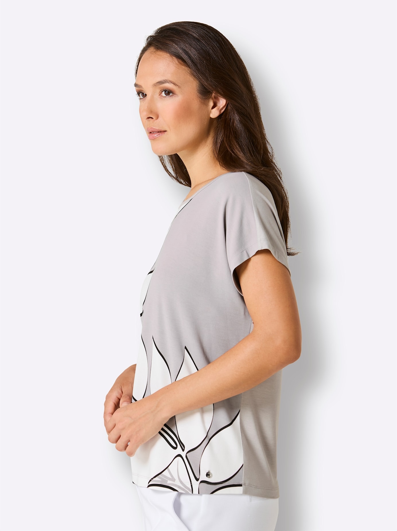 CREATION L PREMIUM T-shirt imprimé »Modal-Shirt« 1 pièces