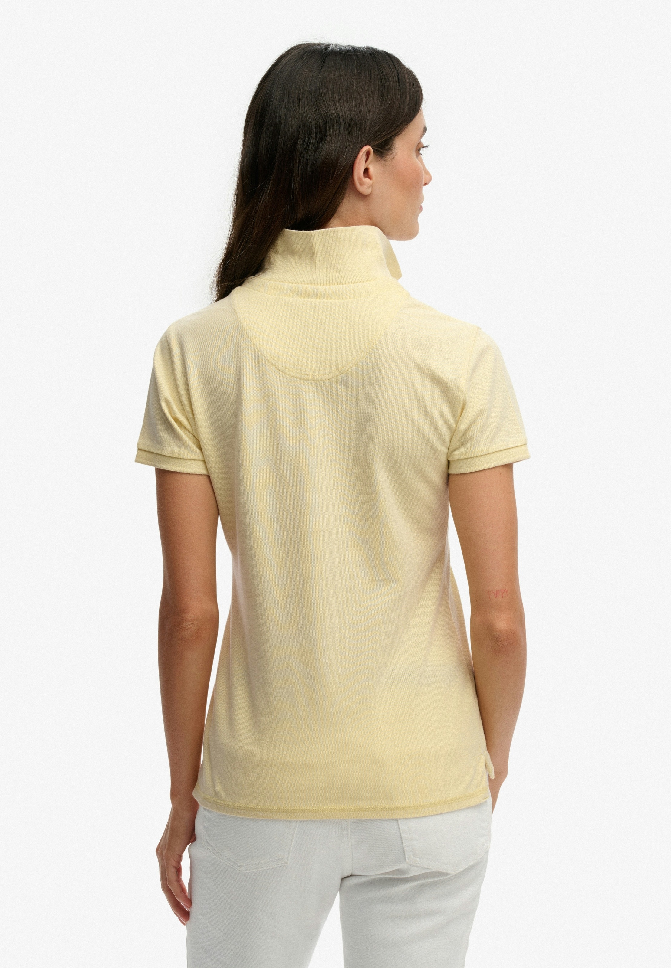Superdry Polo »HERITAGE SLIM FIT POLO« avec col polo classique, en mélange de coton, en jersey simple