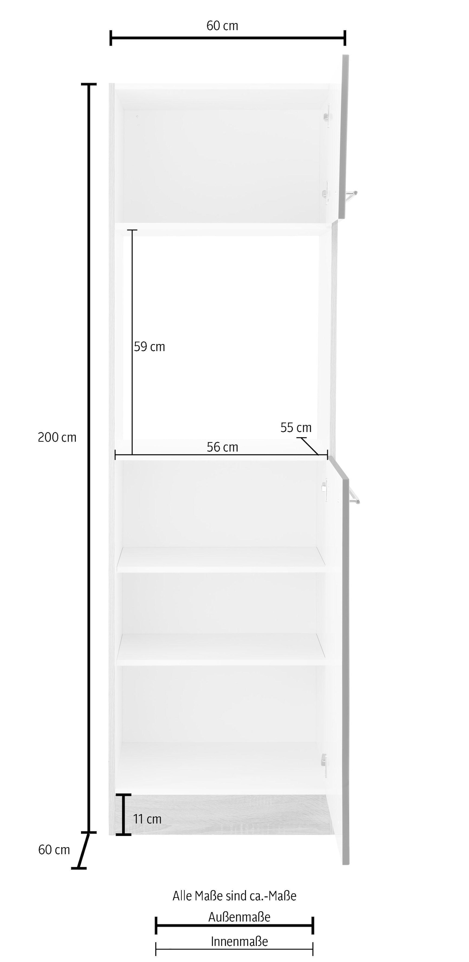 KOCHSTATION Armoire d'encastrement pour four »KS-Eton«