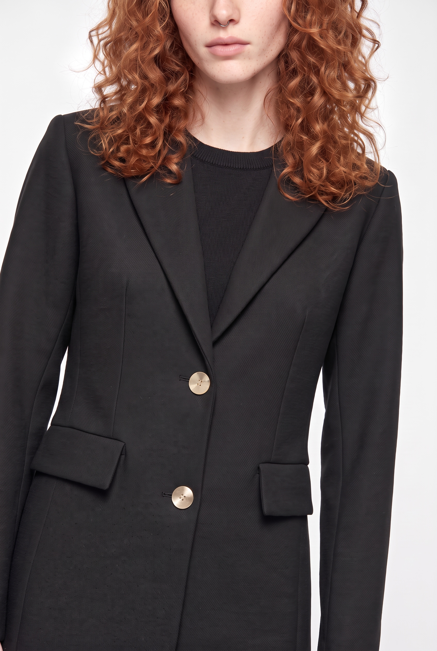 ONLY Manteau court »ONLMICOL FITTED COAT CC OTW« Materialmix mit Wolle