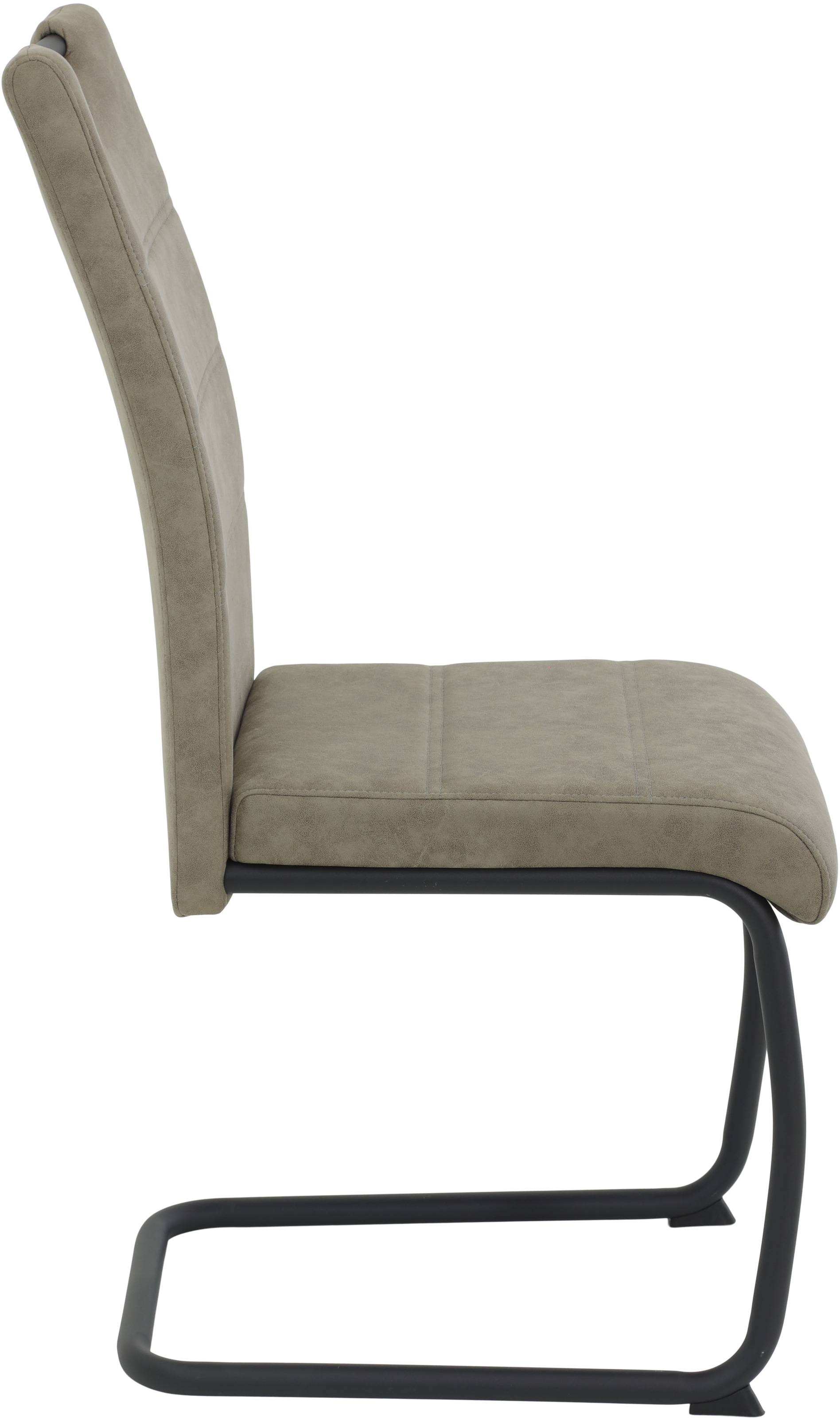 HELA Chaise cantilever »DUNJA« (Set) 4 cuisSchwingstuhl; Vintage Optik; mit Griff; Rundrohrgestell