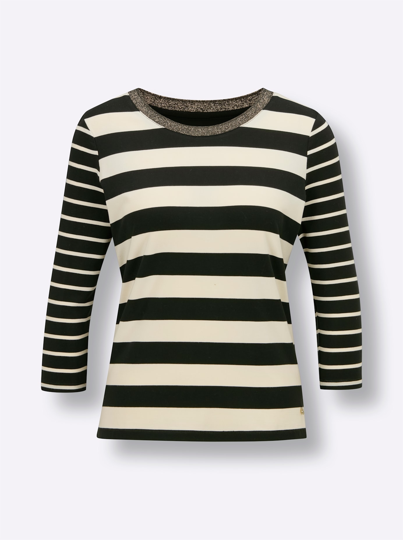 CREATION L PREMIUM T-shirt à manches 3/4 »Lyocell-Shirt« 1