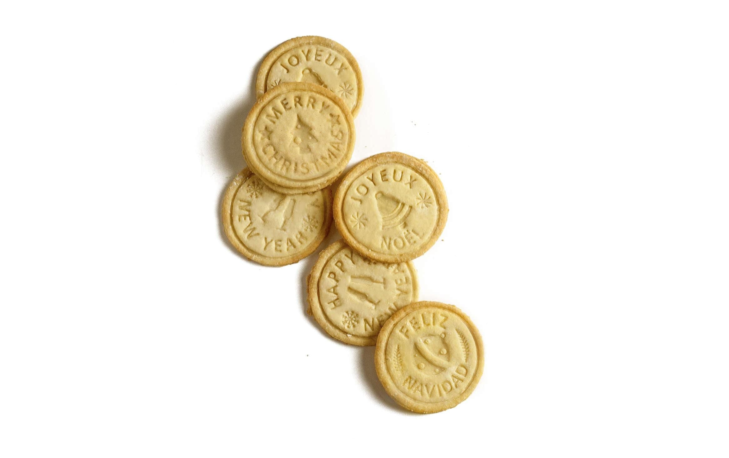   Ausstechform »Ibili Keks-/Brotstempel X-Mas 4-teilig«