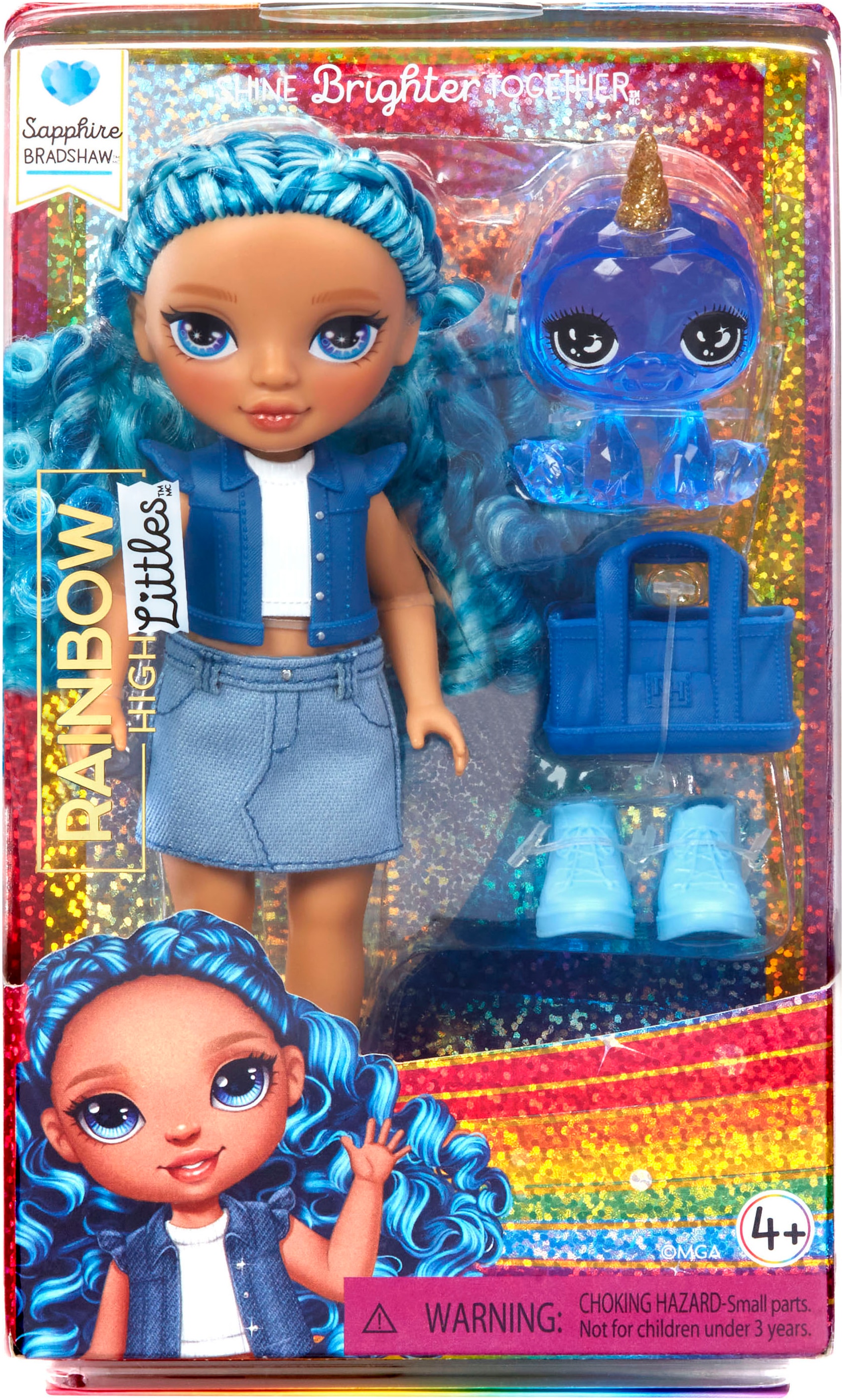 RAINBOW HIGH Poupée à habiller »Rainbow High Littles Dolls - Sapphire (Blue)«