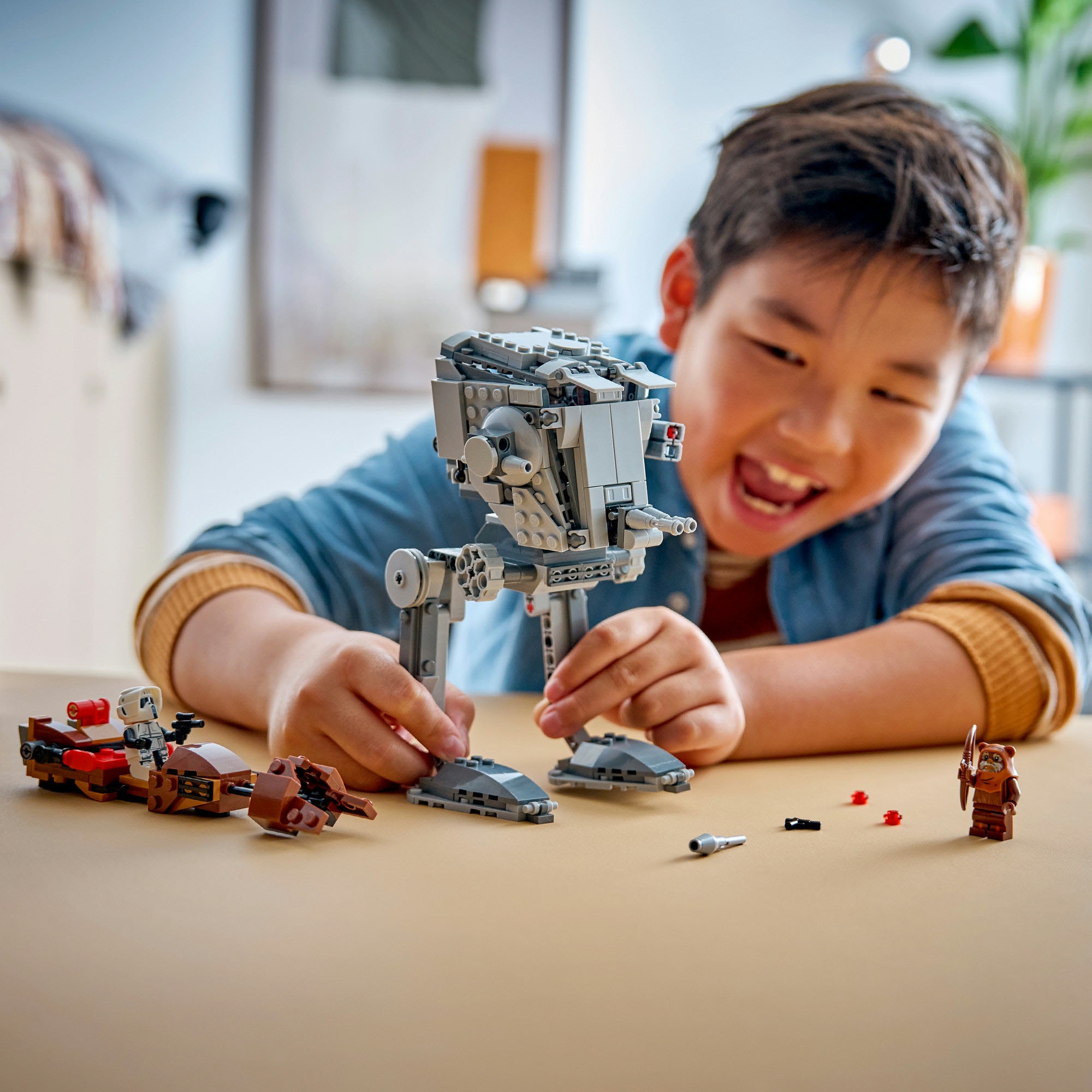 LEGO® Pions de construction »SMART Play: AT-ST Angriff auf Endor (75424), LEGO Star Wars ™« Mit SMART Brick kombatibel (nicht im Lieferumfang enthalten)