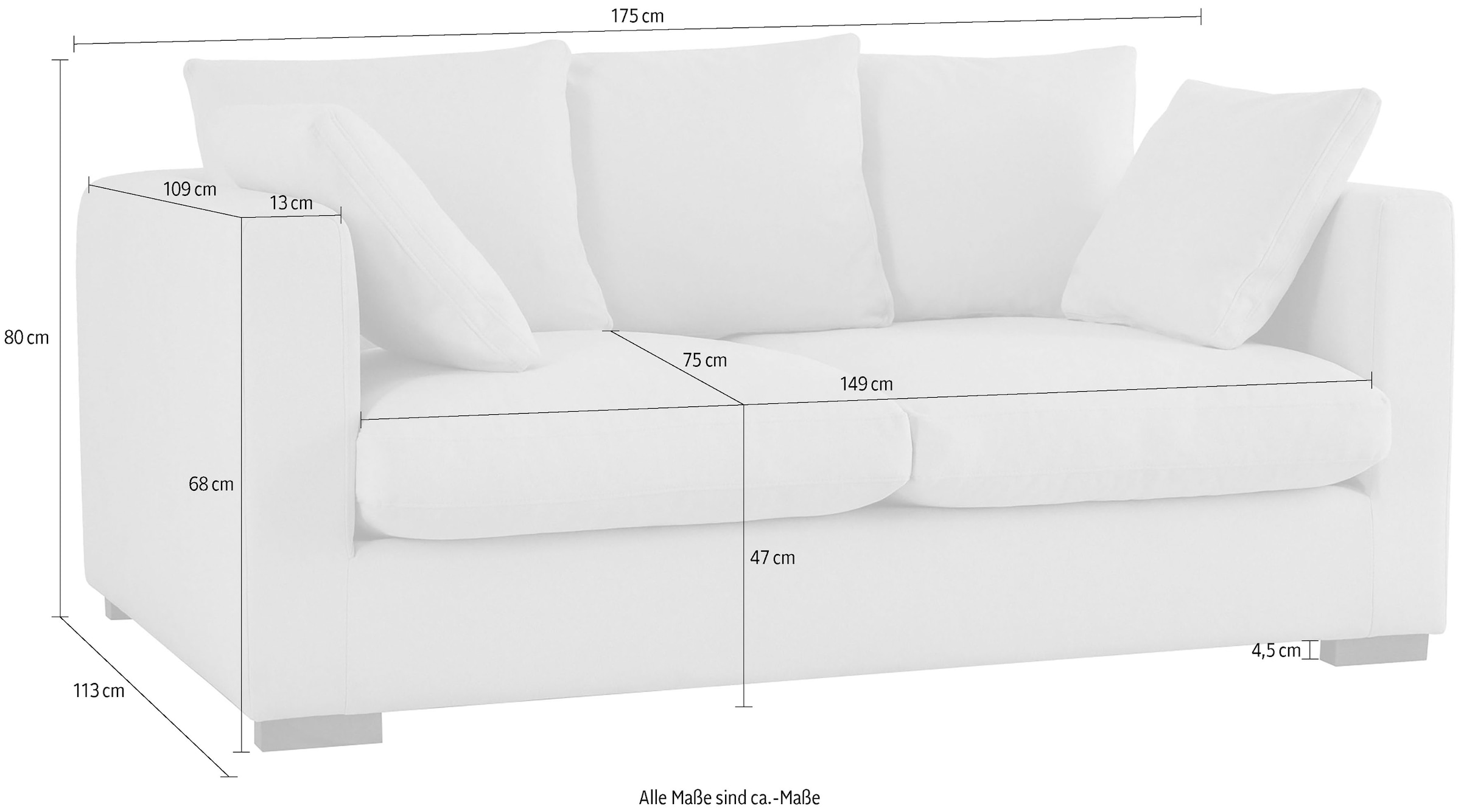 Home affaire 2-places »Comfy« extra weich und kuschelig, Füllung mit Federn und Daunen
