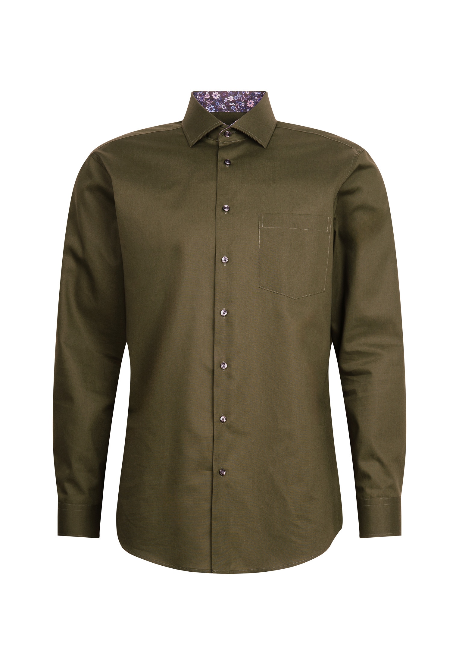 seidensticker Businesshemd »Regular« Regular 1/1 Kentkragen Uni