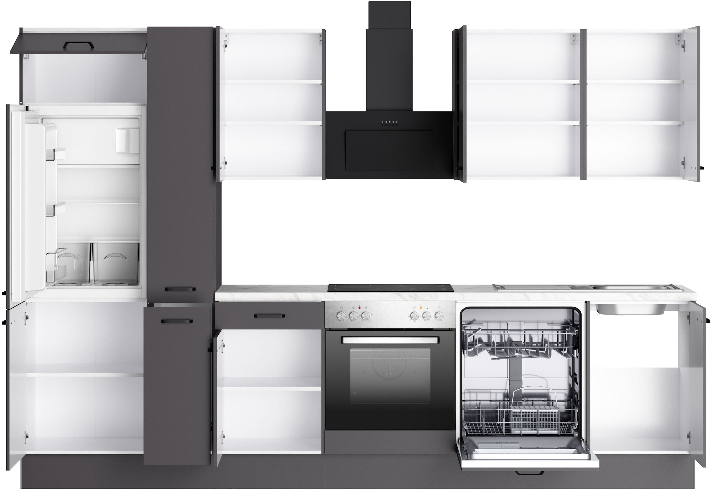 KOCHSTATION Kitchenette »KS-Paula«