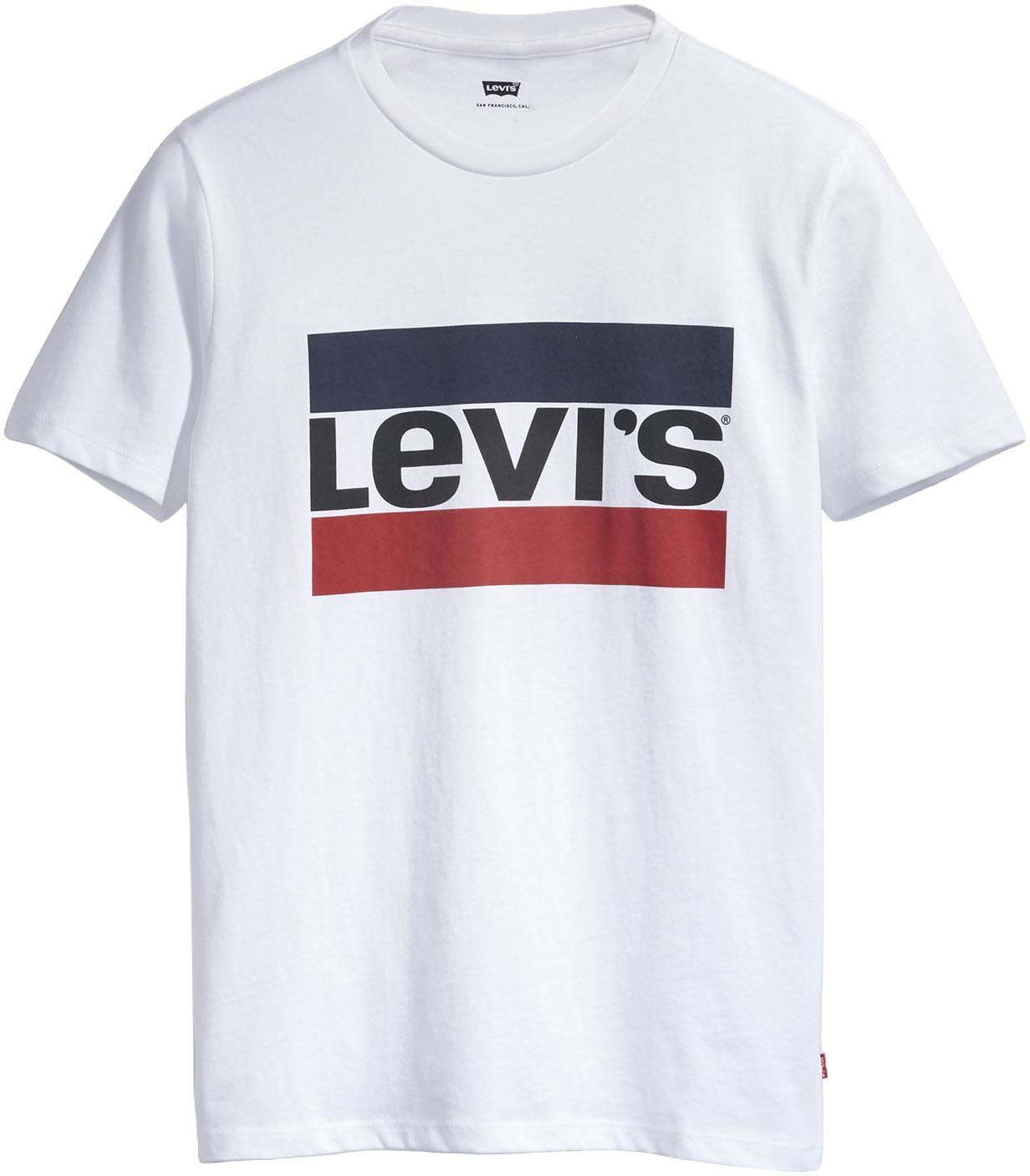 Levi's® T-shirt mit grossem Logoprint