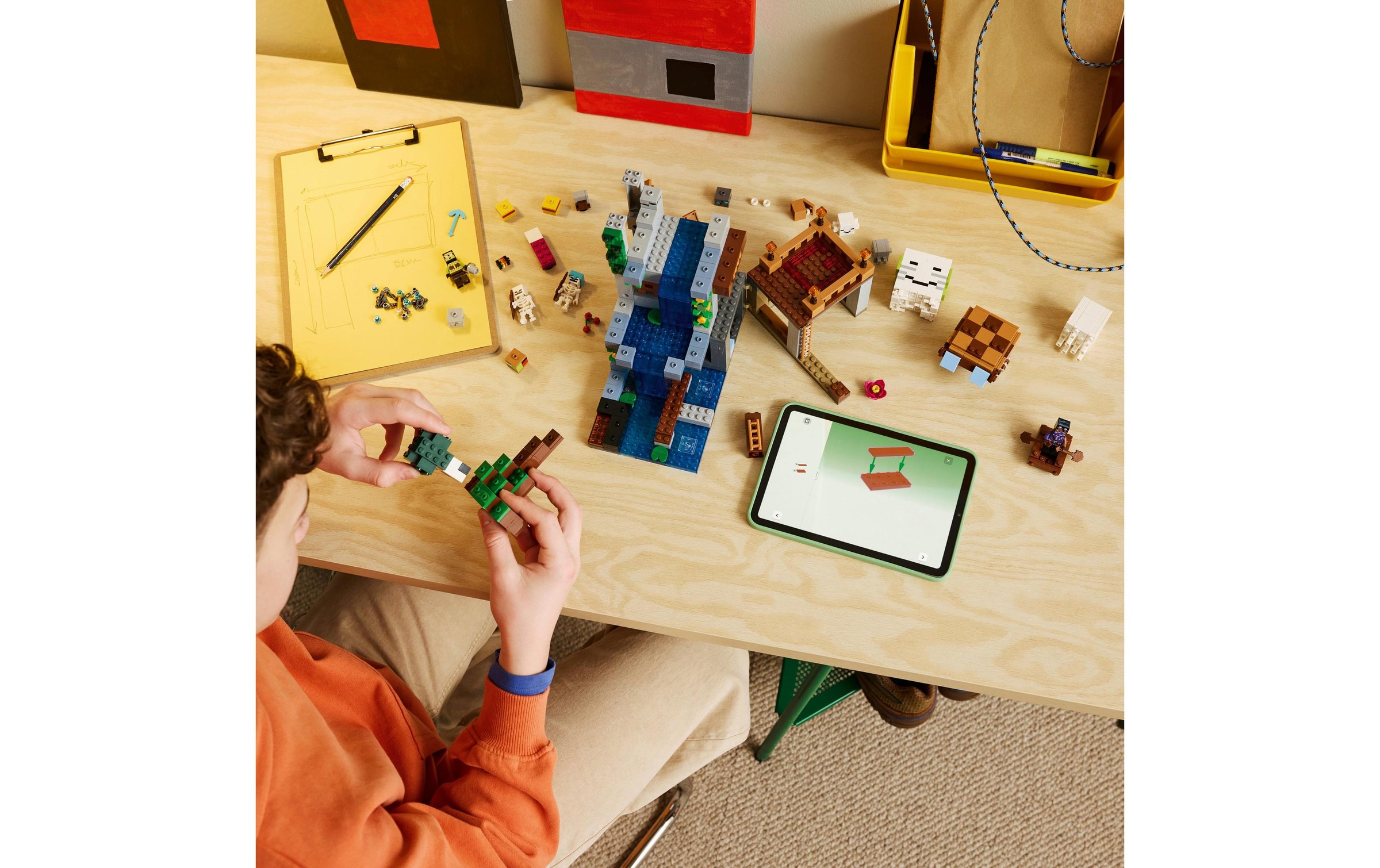 LEGO® Pions de construction »Ghast-Station (21597), LEGO Minecraft« fabriqué en Europe