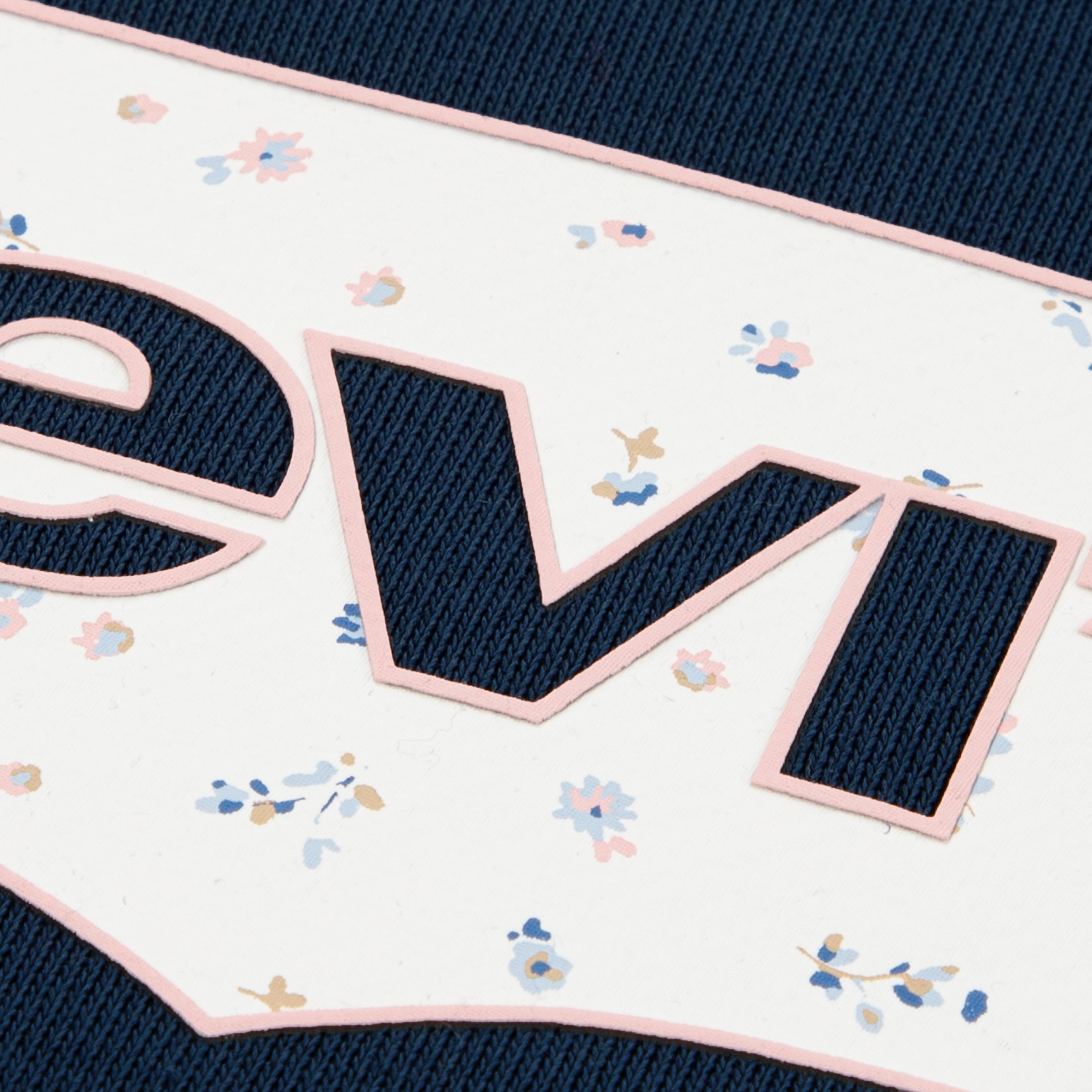 Levi's® Kids Sweat-shirt »LVG FLORAL BATWING CREW«, avec logo Batwing imprimé Millefleurs, pour filles
