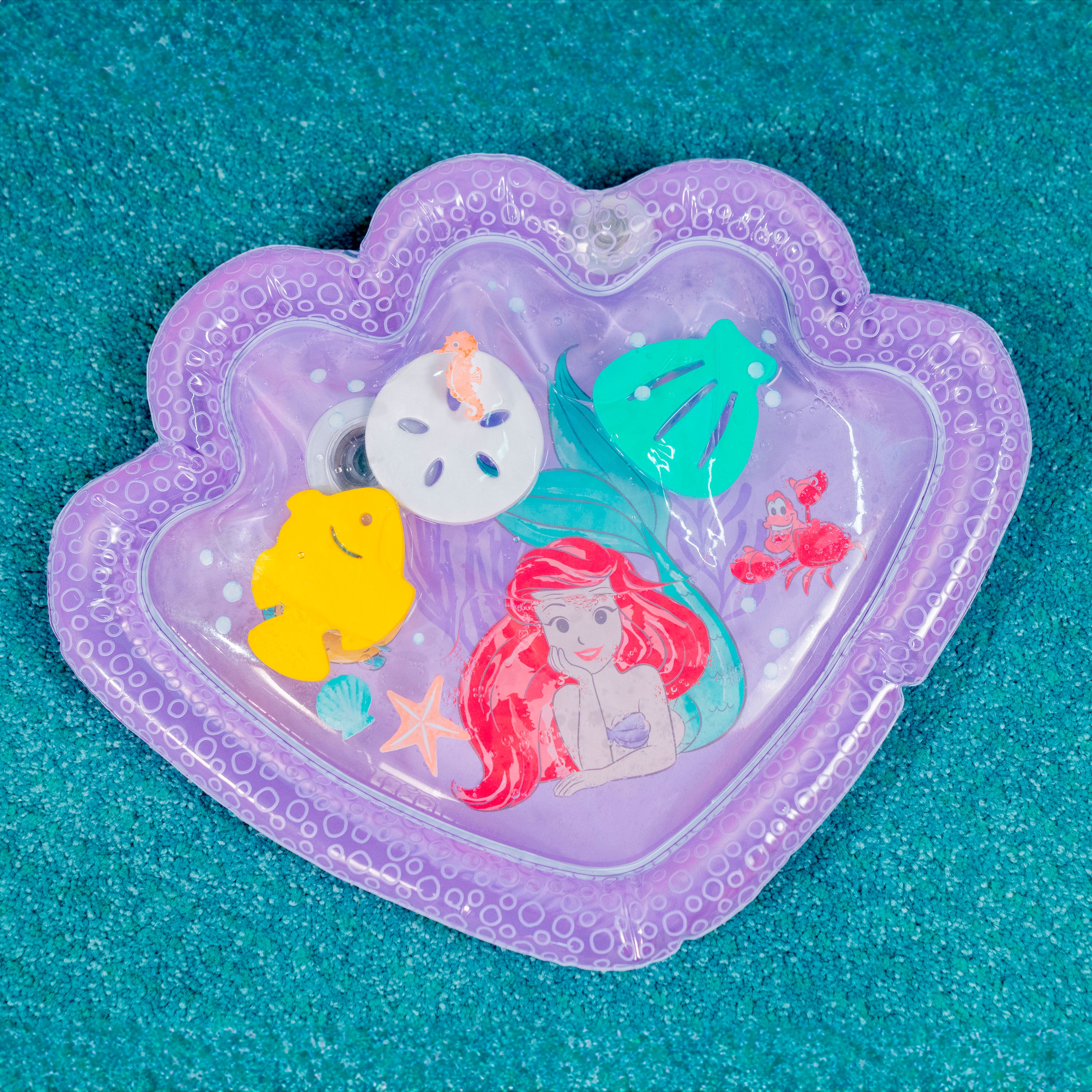 Bright Starts Spielmatte »The little Mermaid Sea TreasuresTummy Time Water Mat«