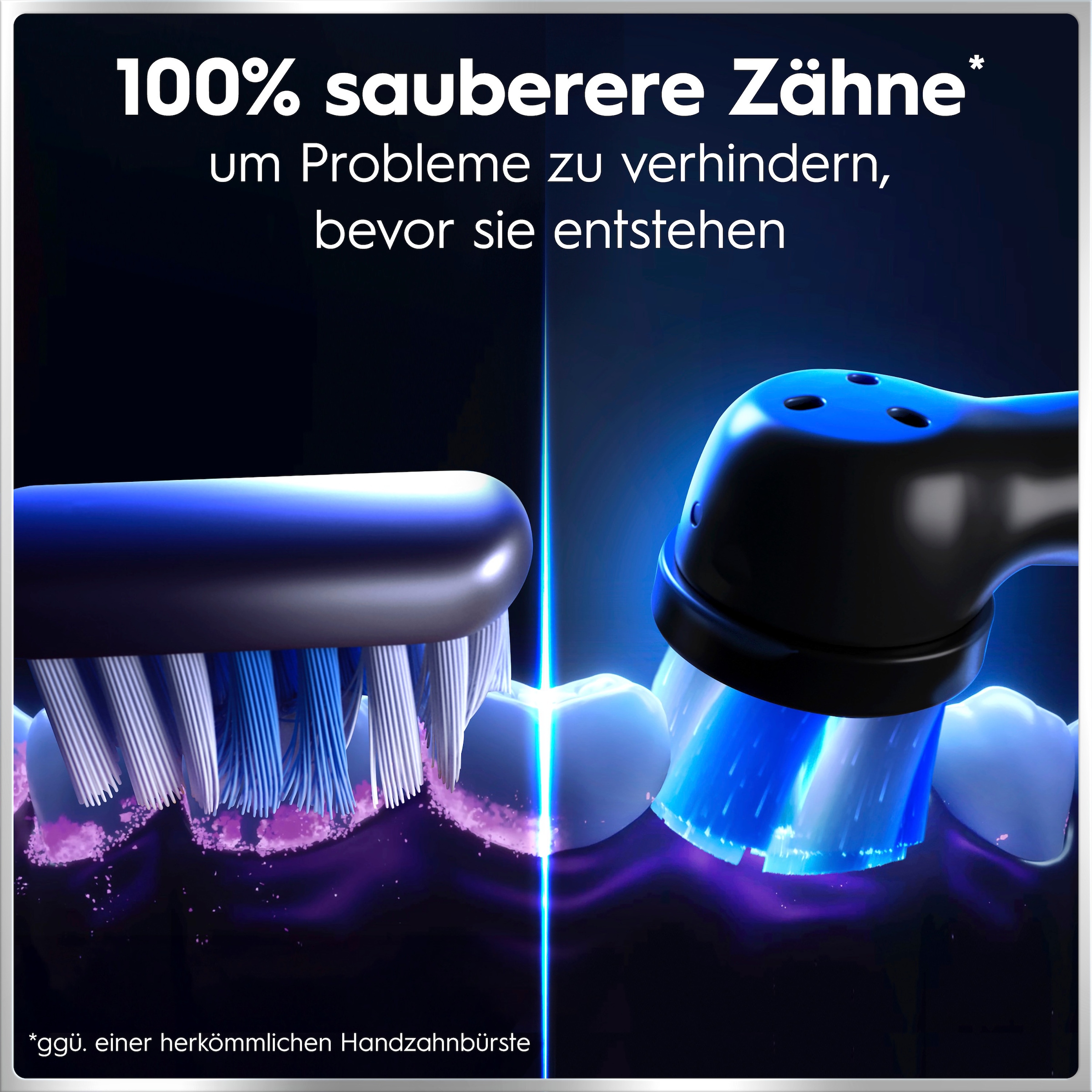 Oral-B Brosse à dents électrique »iO Series 6« 3 cuis Aufsteckbürsten Doppelpack, 3 Aufsteckbürsten, Reise-Etui