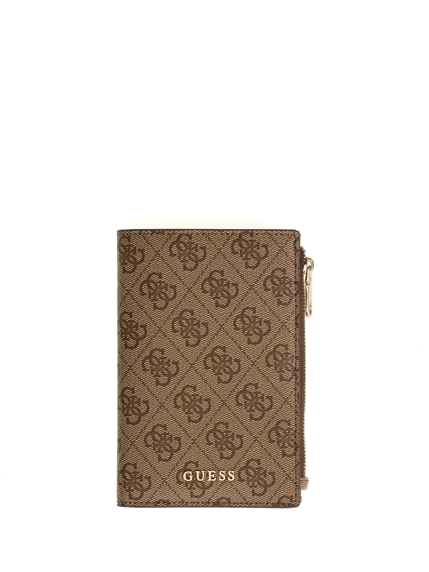 Guess Porte-monnaie »GIFTBOX PSSPRT CASE WT ZIP PCH« Set portefeuille : porte-monnaie et porte-cartes, 2 pièces