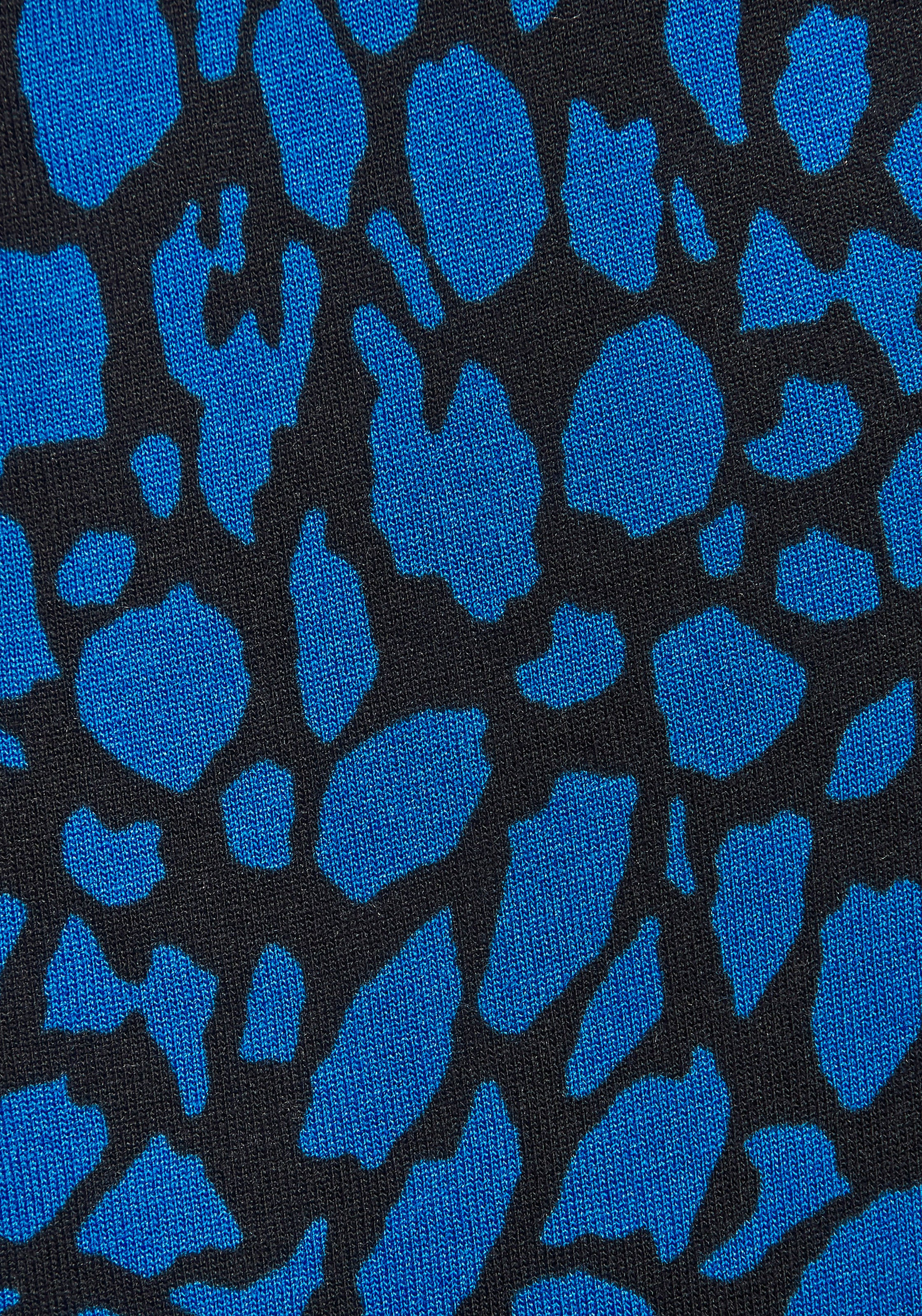 LASCANA Jerseykleid in Maxilänge mit zeitlosem Alloverdruck