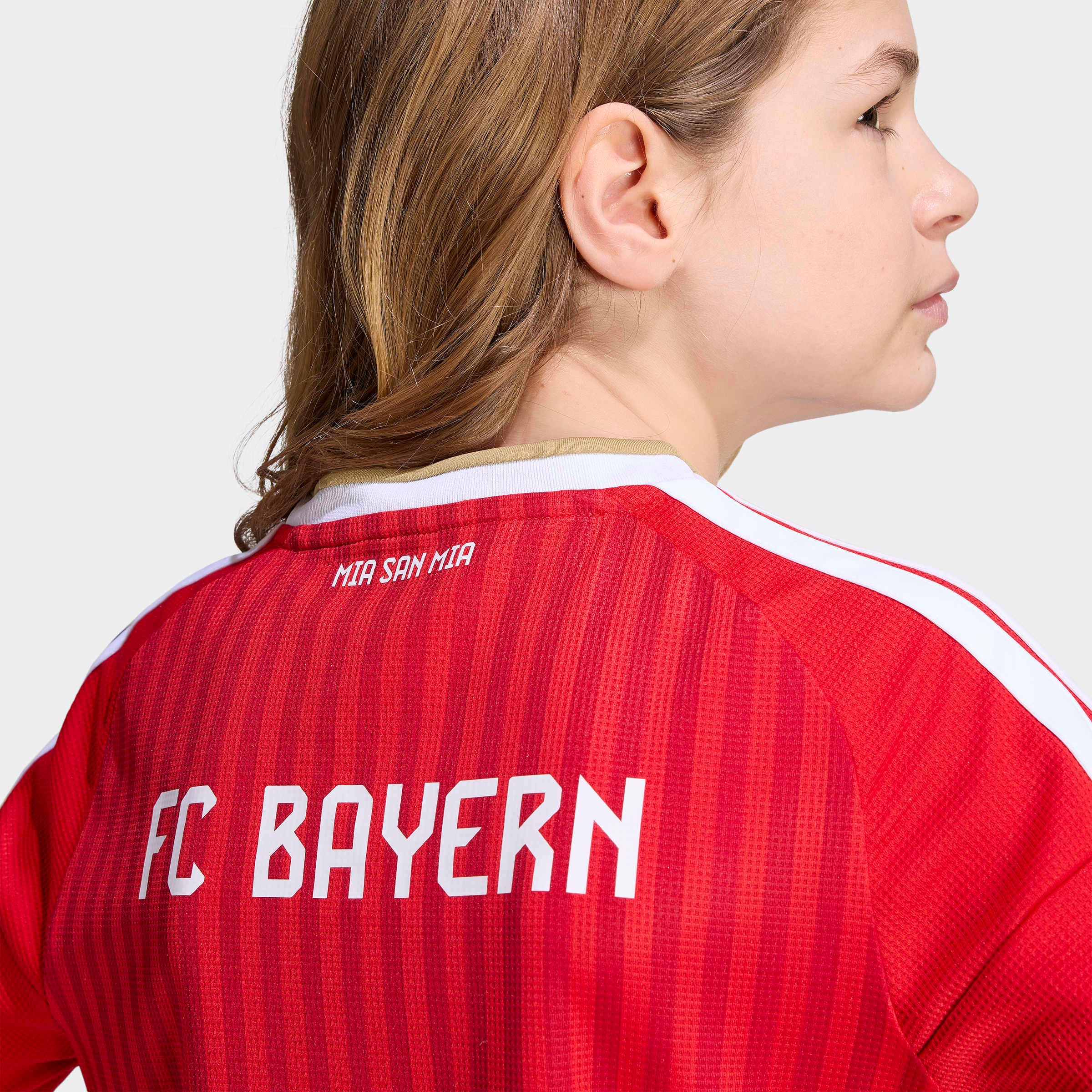 adidas Performance Maillot de foot »FCB H JSY YL« pour enfants, avec technologie Climacool®, col rond